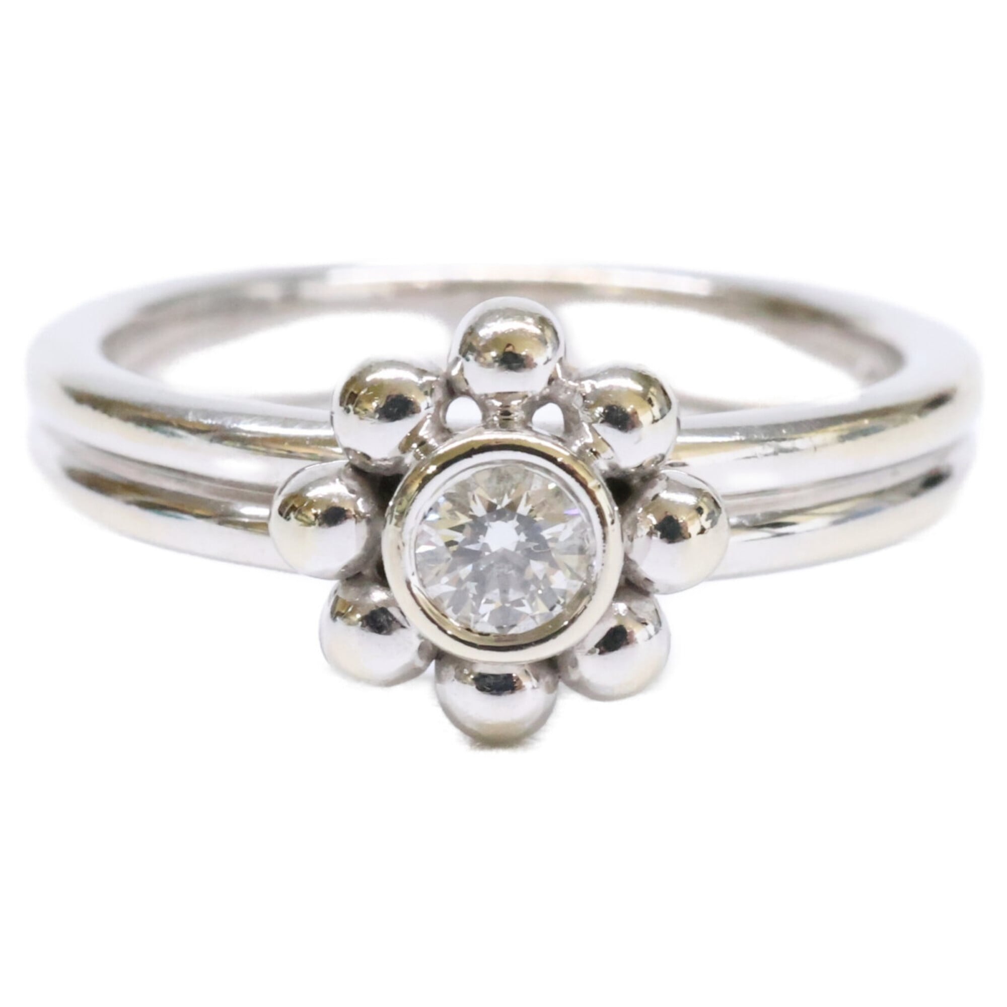 Tiffany White Gold White Gold (18K) Band Ring (Pre-Owned)