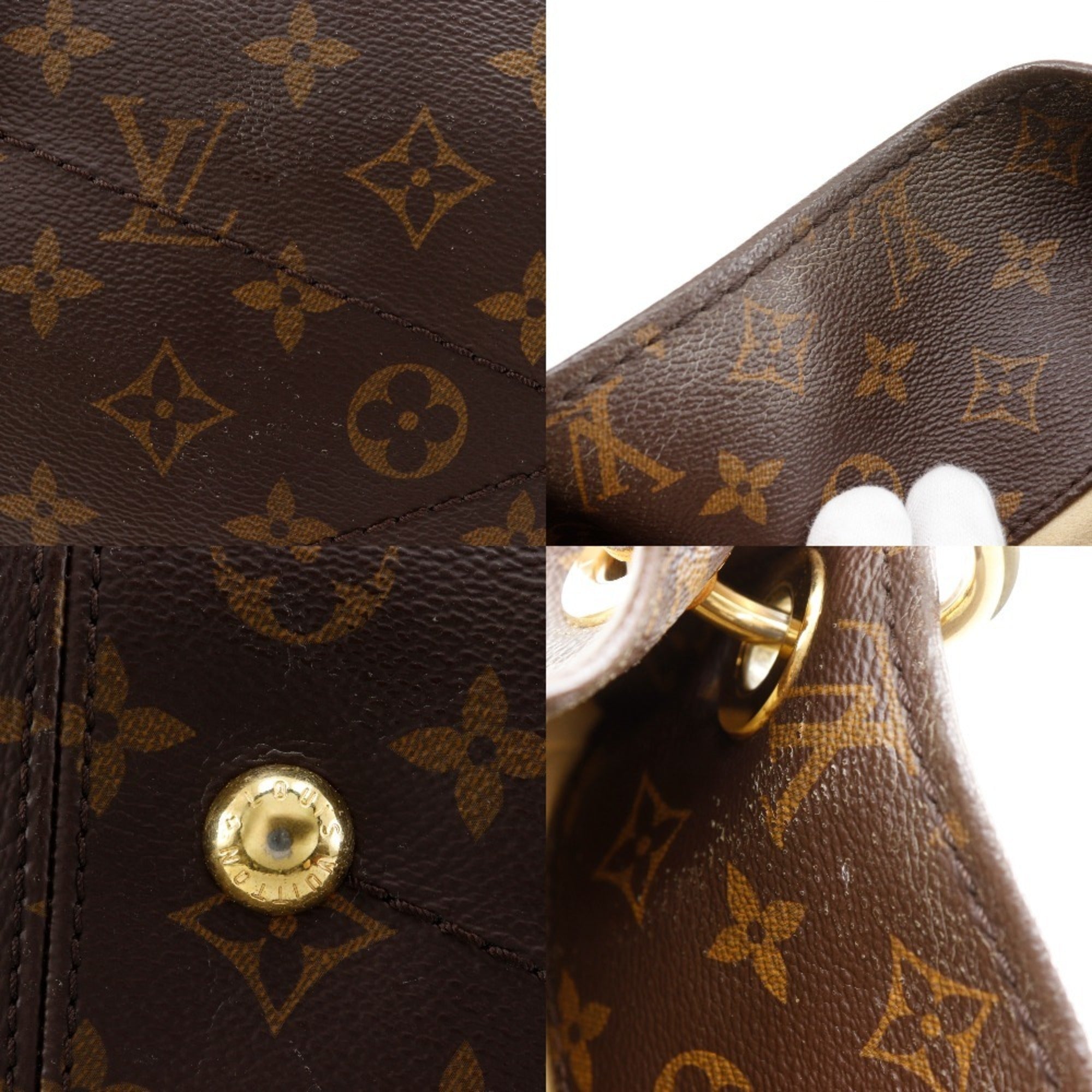 Louis Vuitton Brown Monogram Monogram Shoulder Bag (Pre-Owned)