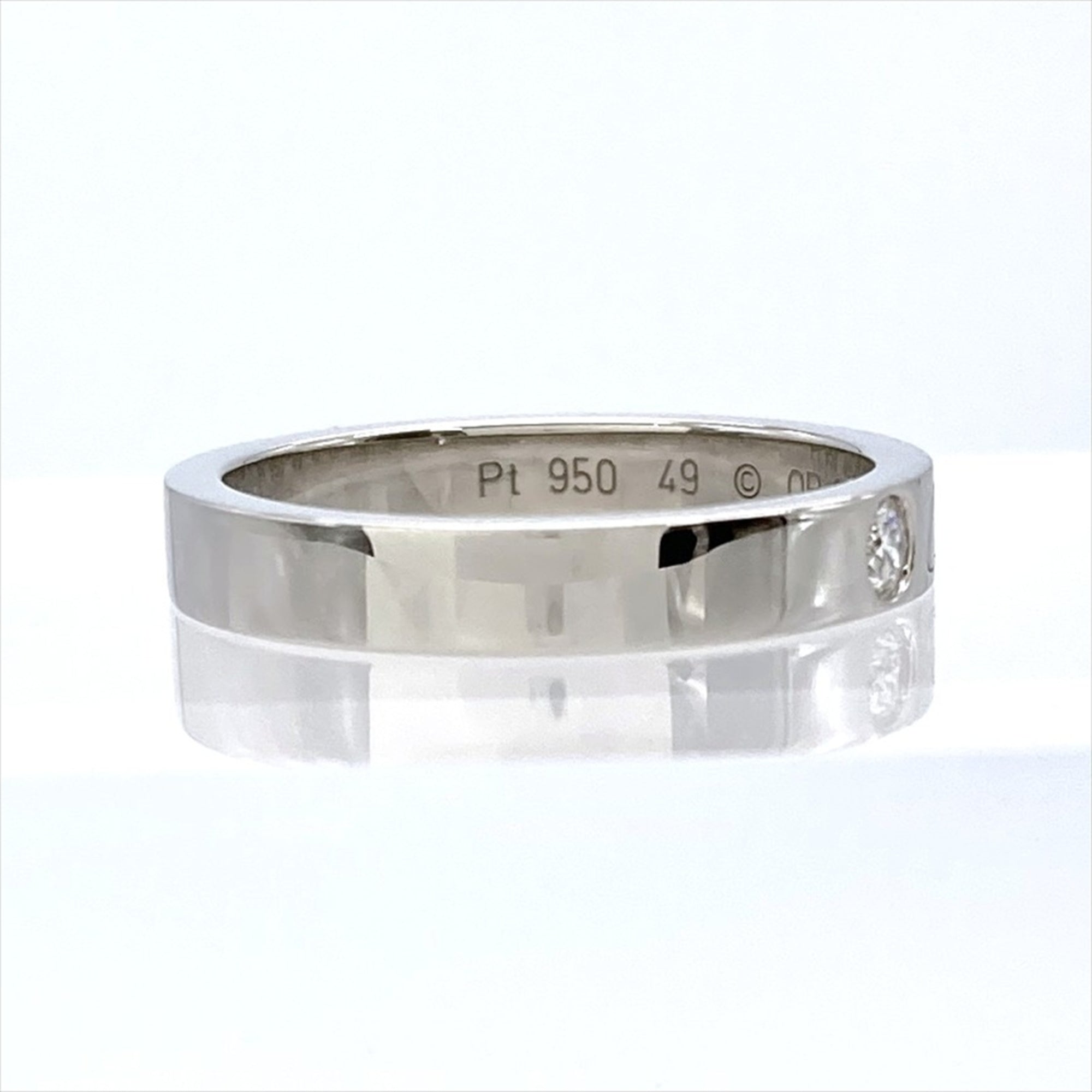 Cartier Platinum 950 Band Ring (Pre-Owned)