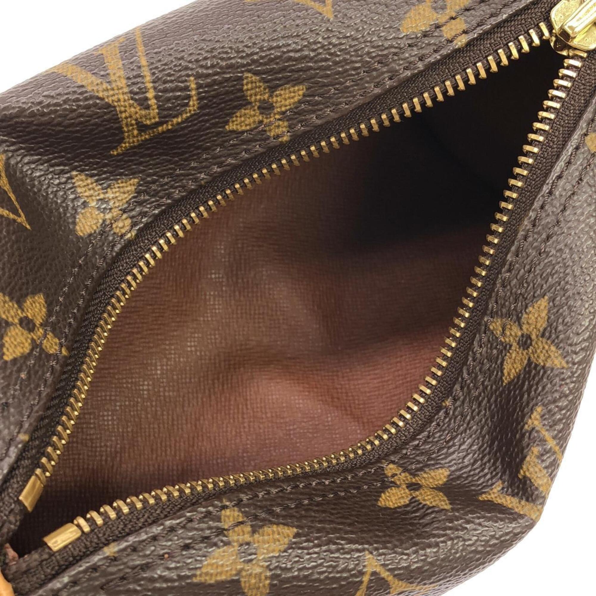Louis Vuitton Brown Coated Canvas Handbag (Pre-Owned)