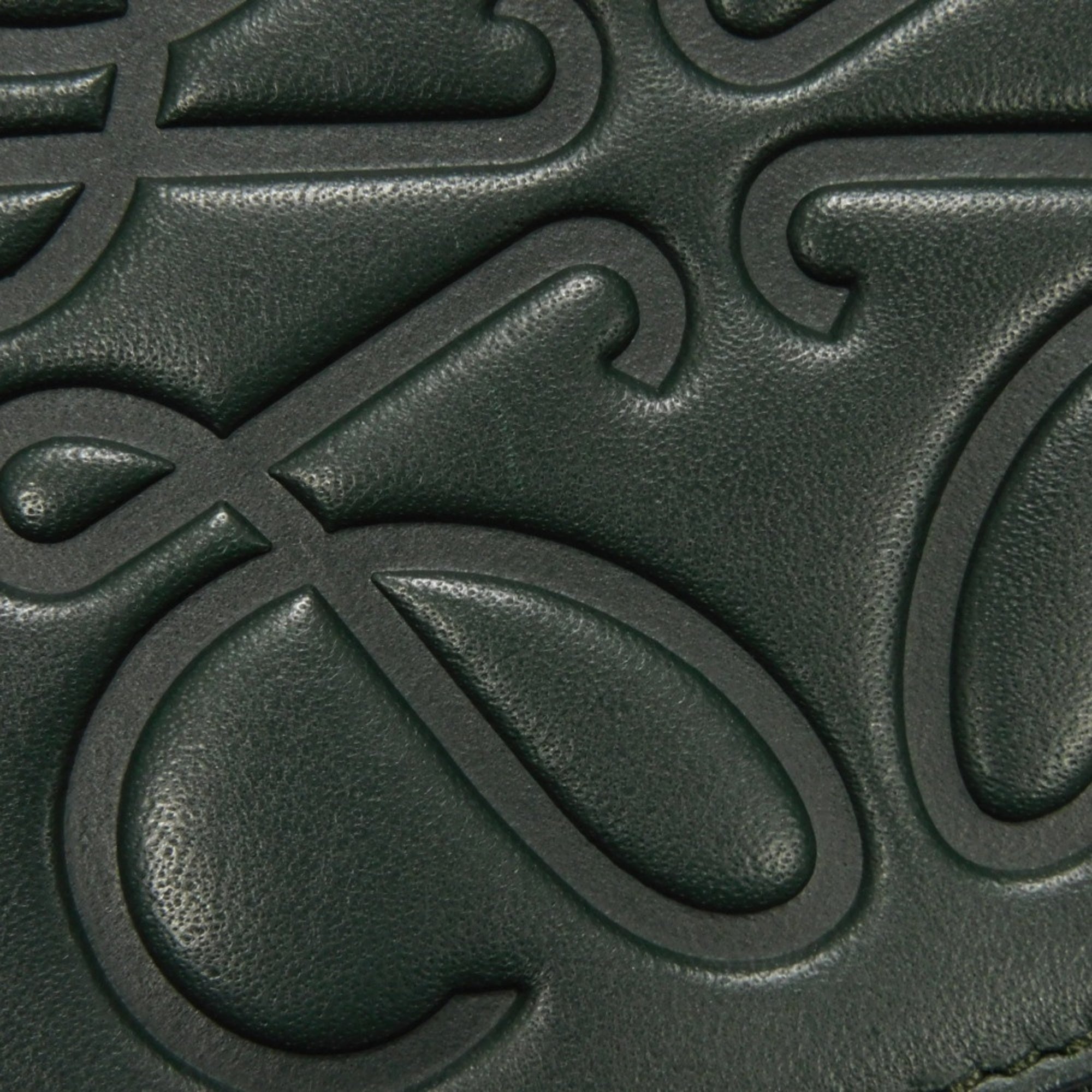 Loewe Green Leather Wallet (Bi-Fold) (Pre-Owned)