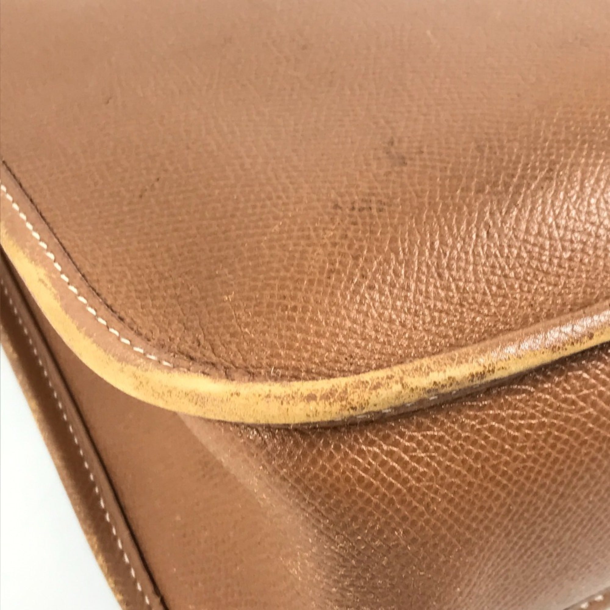 Hermes Brown Leather Shoulder Bag (Pre-Owned)