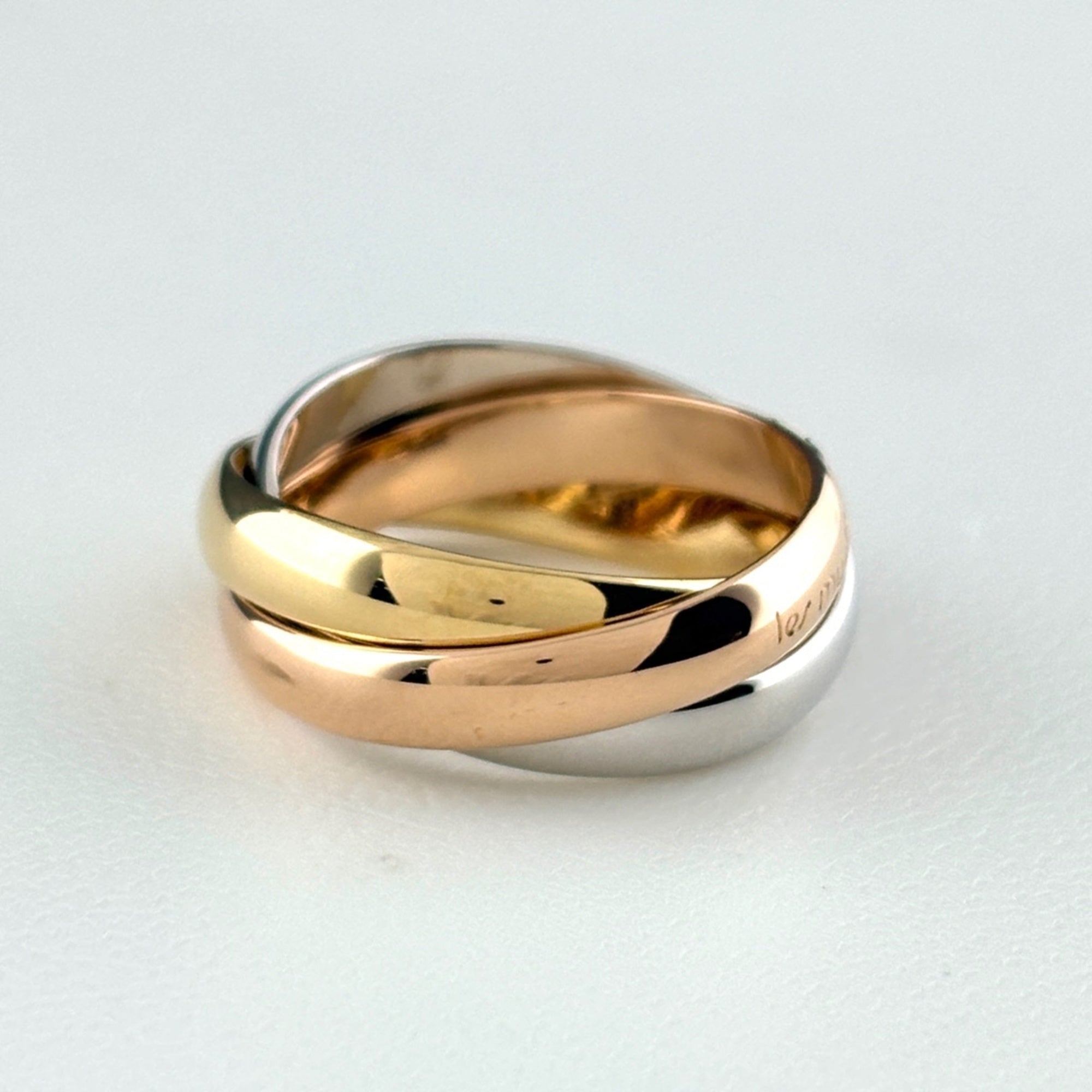 Cartier Yellow Gold (18K) Pink Gold (18K) White Gold (18K) Band Ring (Pre-Owned)