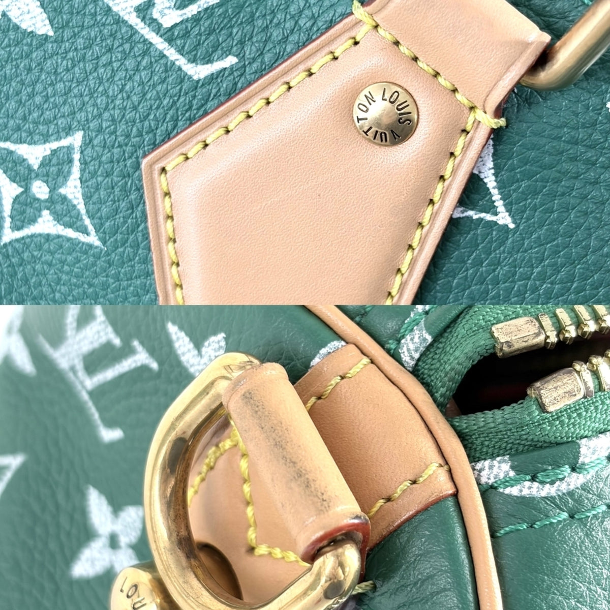 Louis Vuitton Monogram Vert Monogram Handbag Shoulder Bag (Pre-Owned)