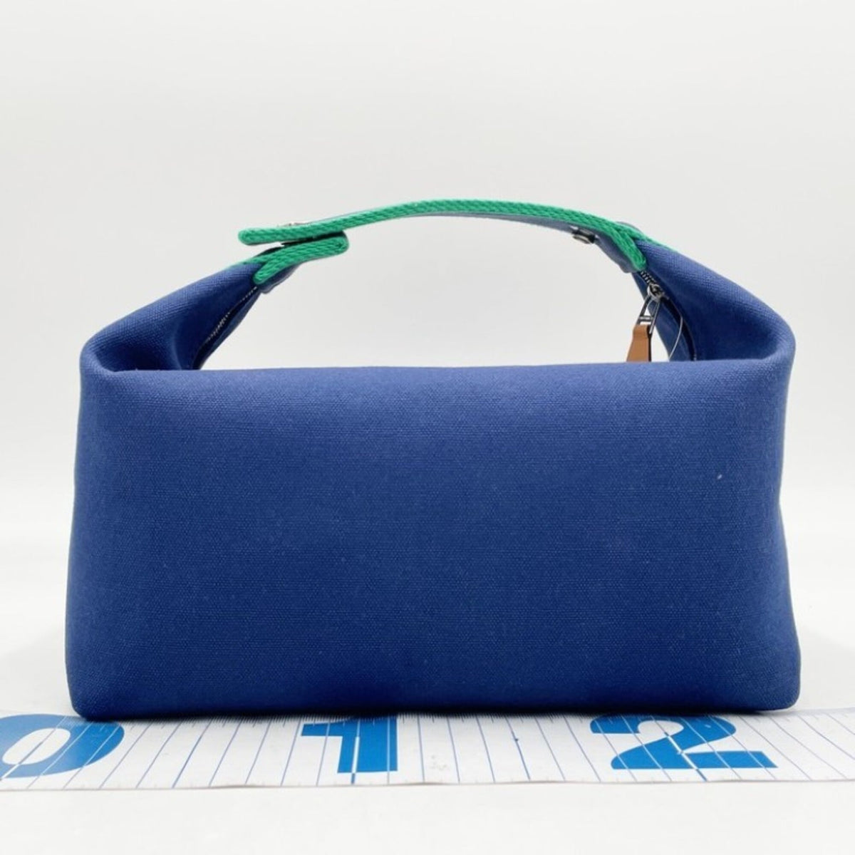 Hermes Blue Cotton 100% Handbag (Pre-Owned)