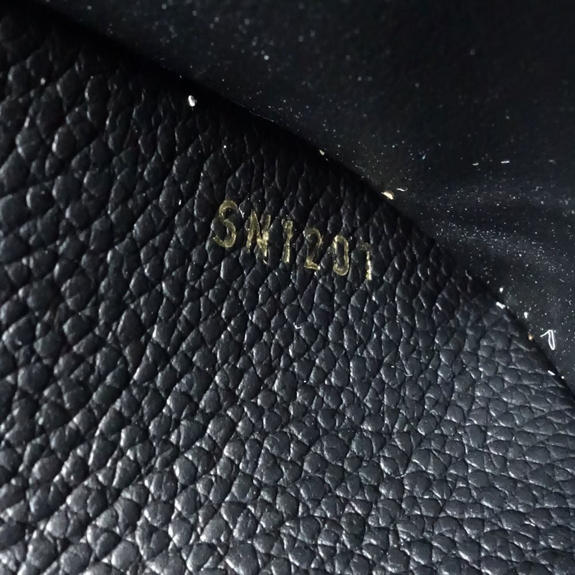Louis Vuitton Noir Monogram Empreinte Long Wallet (Bi-Fold) (Pre-Owned)