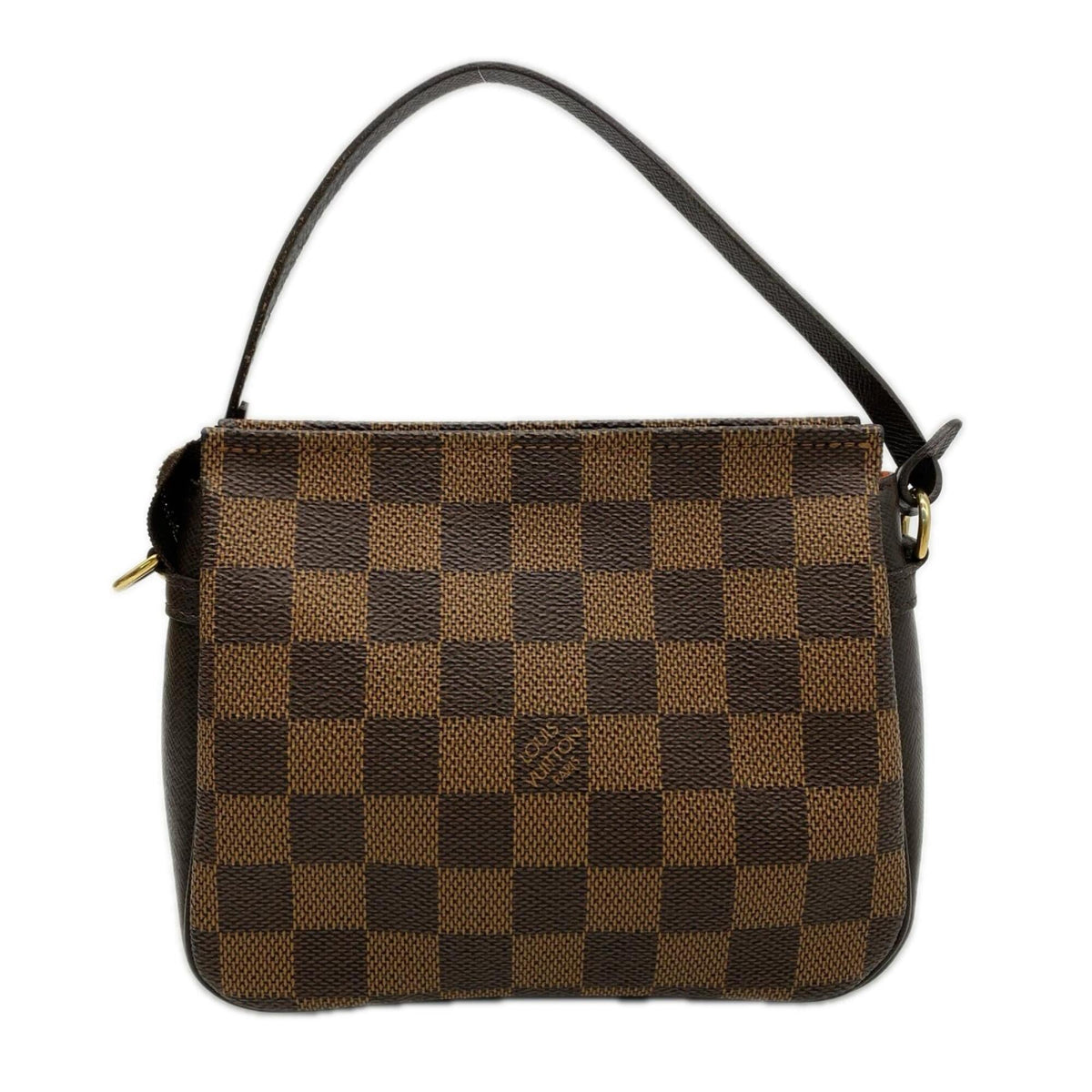 Louis Vuitton Damier Beige Brown Coated Canvas Leather Handbag (Pre-Owned)
