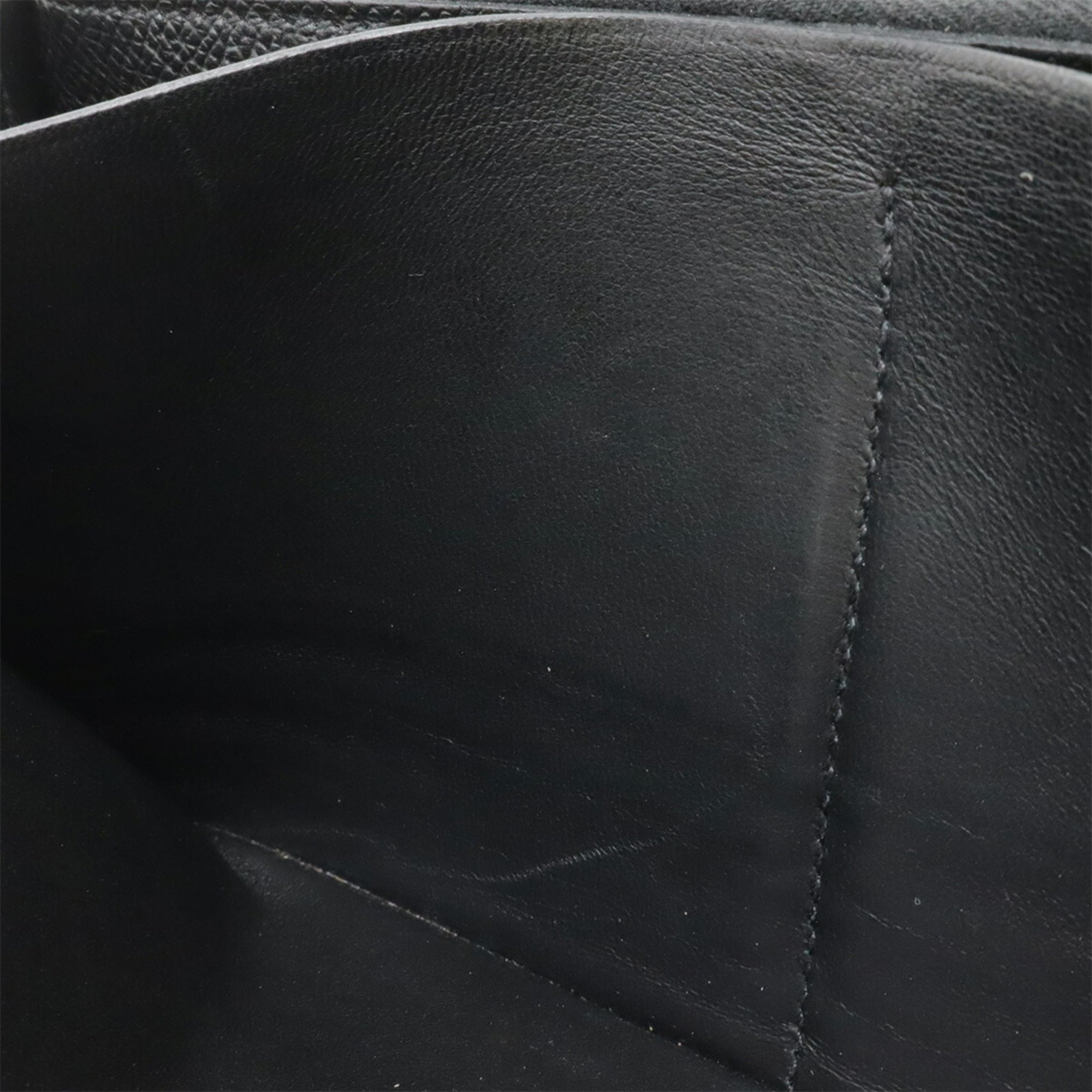 Hermes Constance Black Epsom Leather Long Wallet (Bi-Fold) (Pre-Owned)