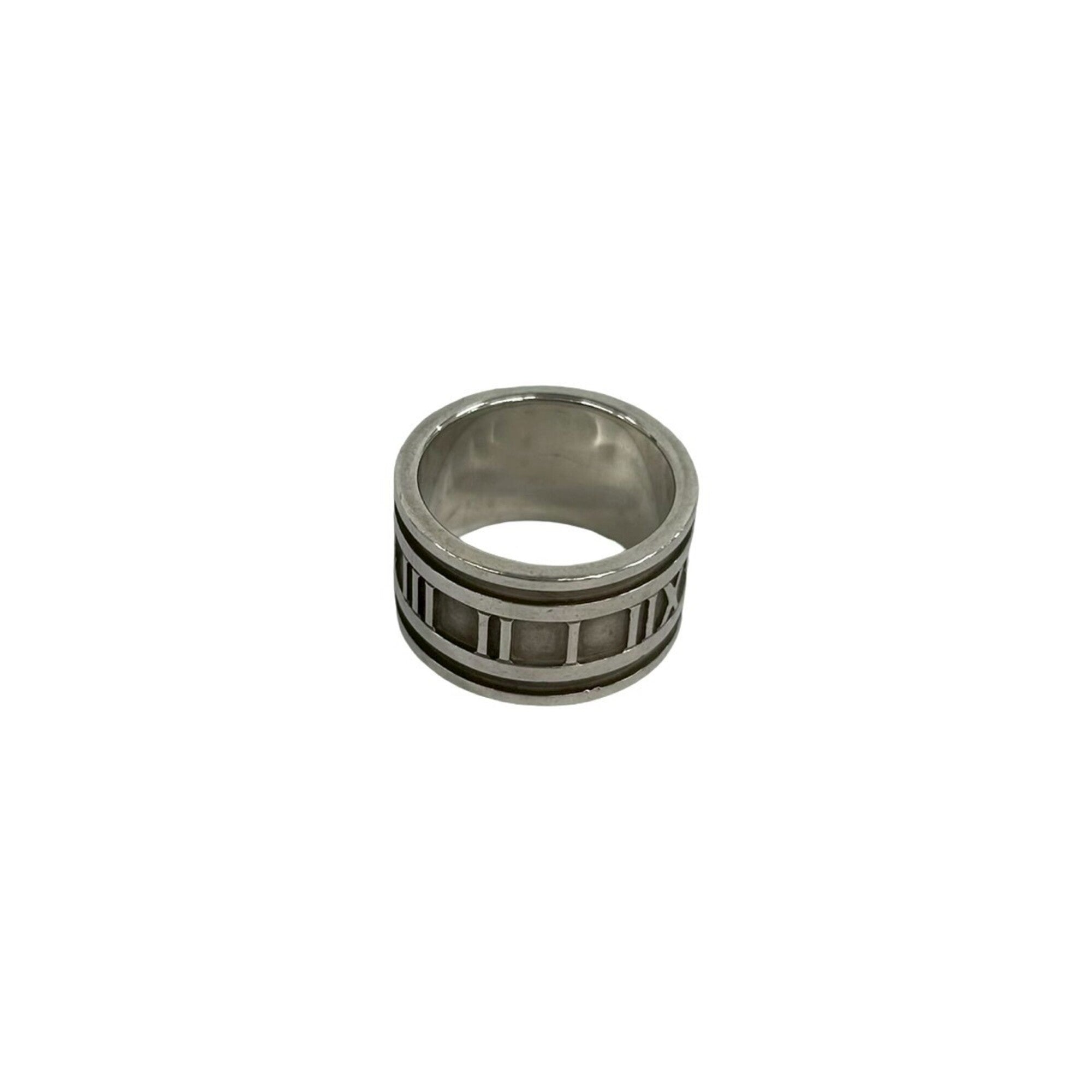Tiffany Silver Silver 925 Band Ring (Pre-Owned)