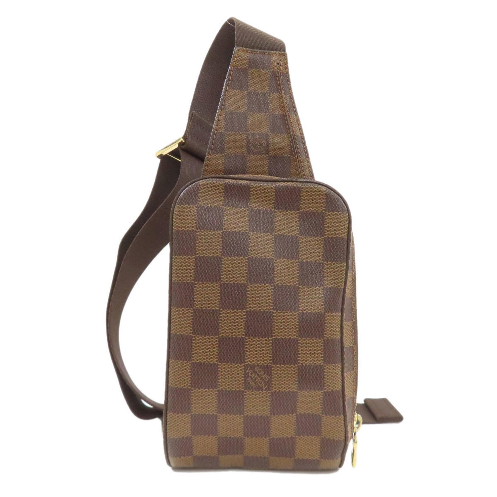 Louis Vuitton Damier Canvas Ebene Damier Canvas Sling Bag (Pre-Owned)