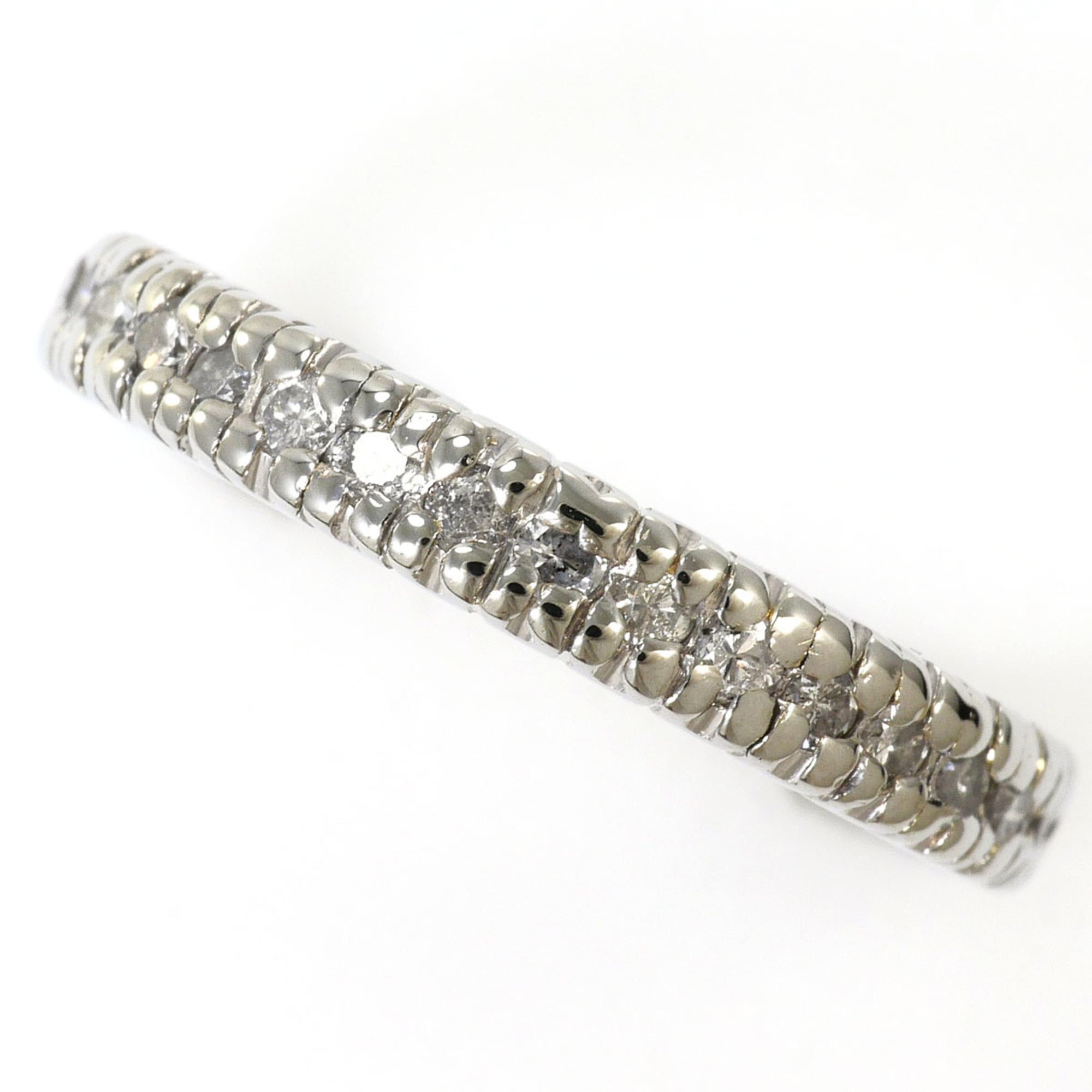 Unbranded White Gold White Gold (18K) Band Ring (Pre-Owned)
