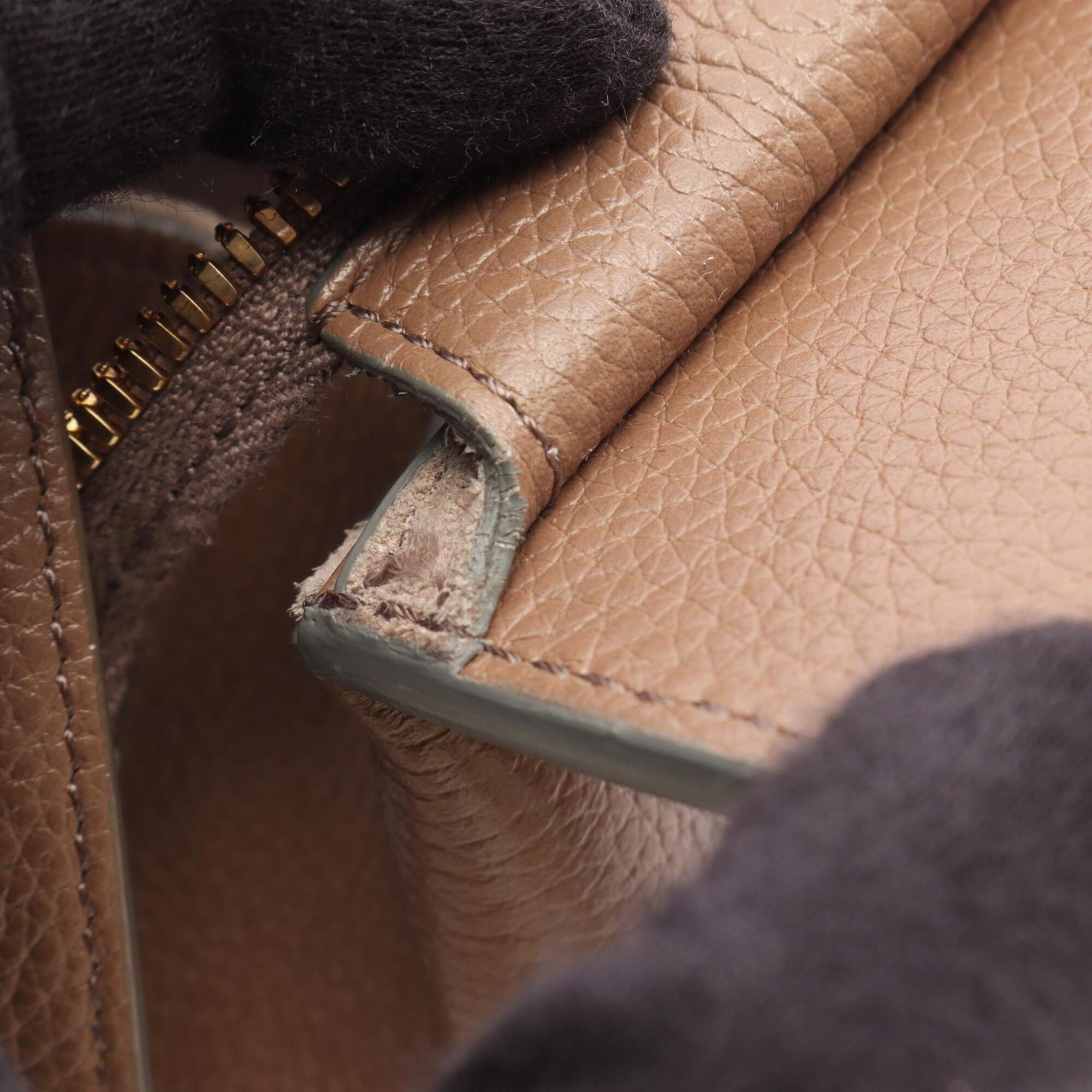 Celine Brown Leather Handbag (Pre-Owned)