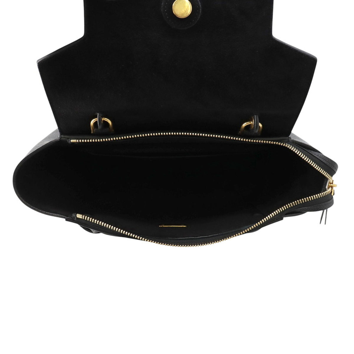 Celine Black Leather Handbag Shoulder Bag (Pre-Owned)
