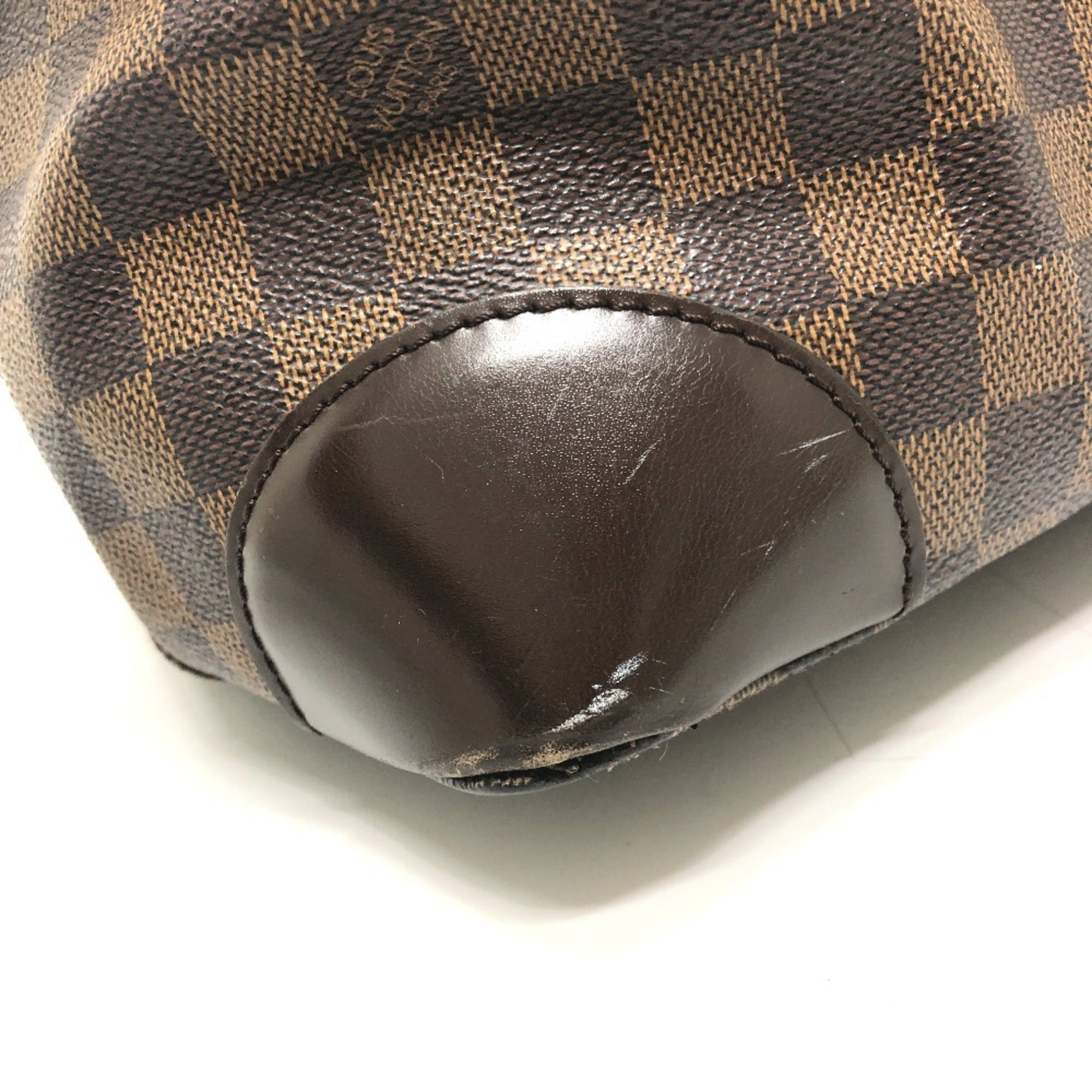Louis Vuitton Brown Damier Canvas Shoulder Bag Tote Bag (Pre-Owned)