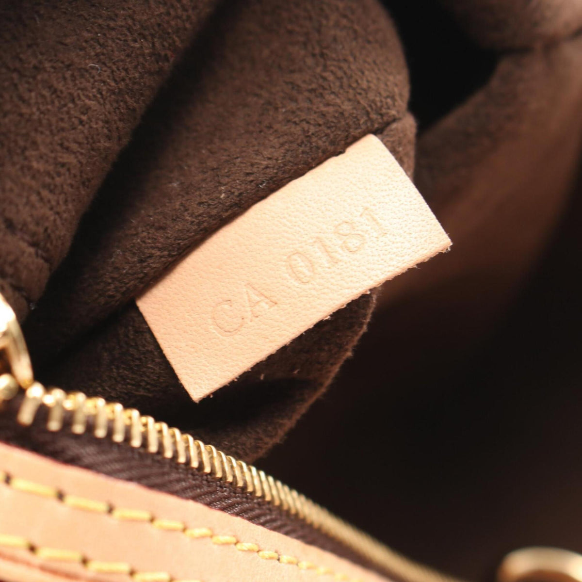 Louis Vuitton Brown Monogram Coated Canvas Leather Handbag (Pre-Owned)