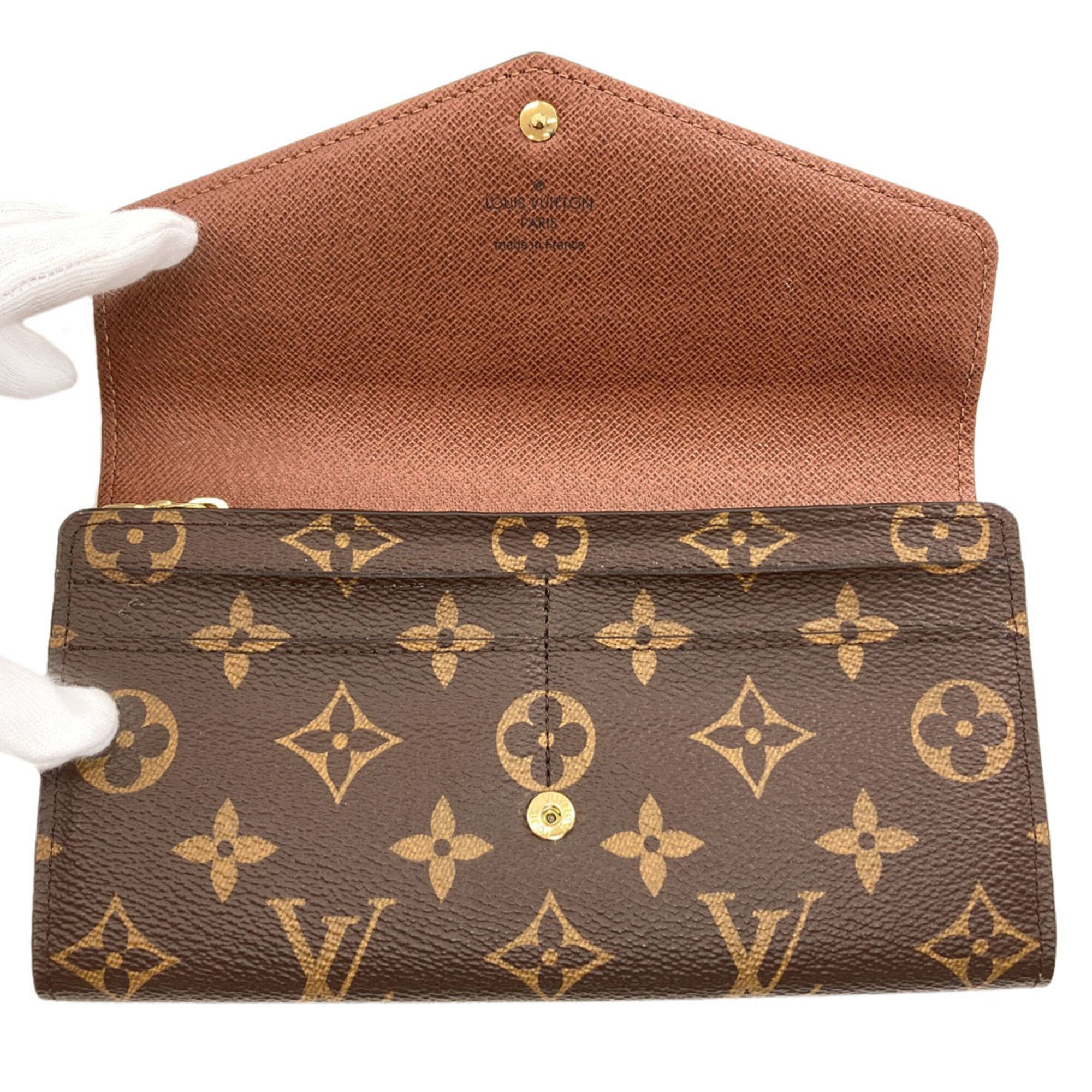 Louis Vuitton Monogram Monogram Monogram Long Wallet (Bi-Fold) (Pre-Owned)