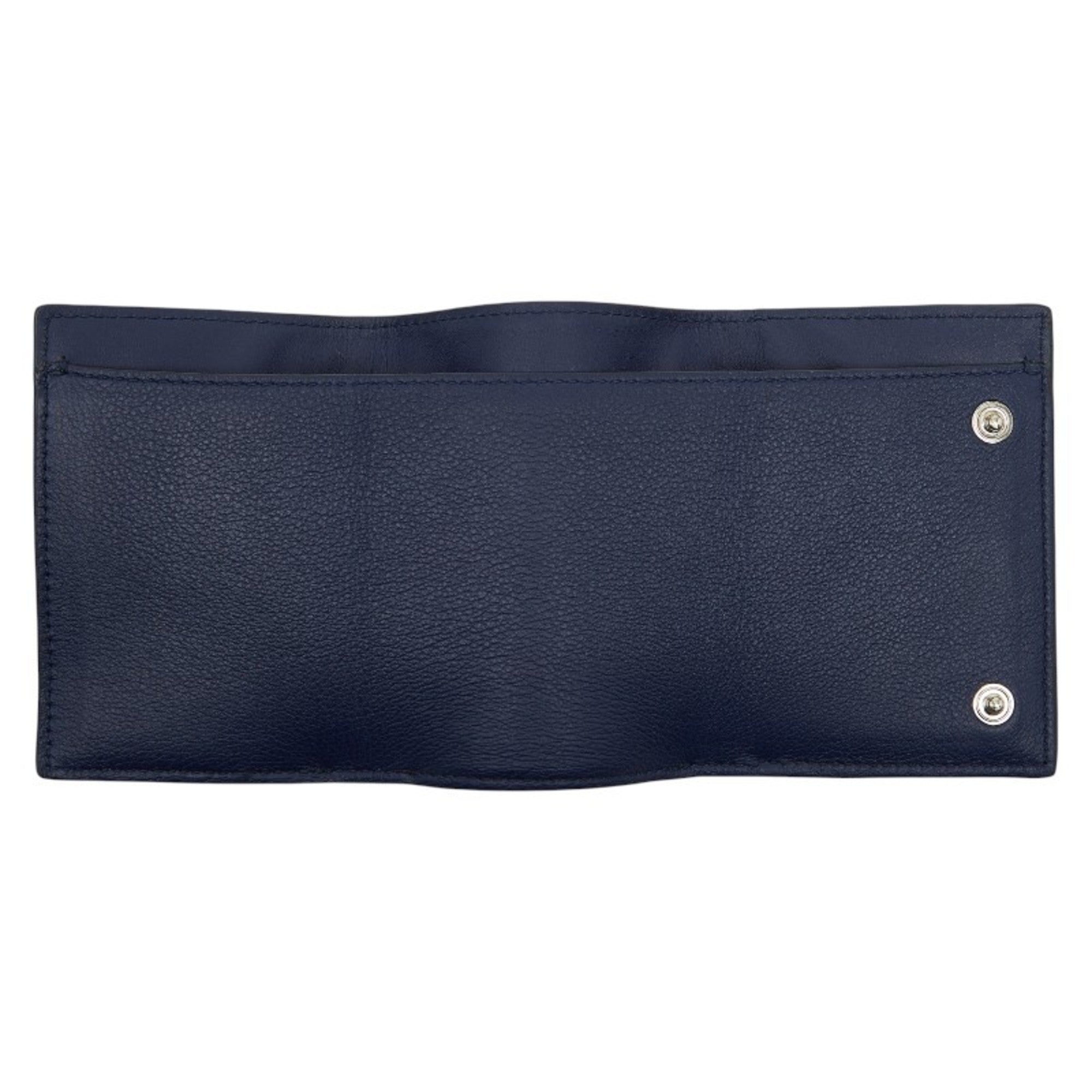 Loewe Blue Leather Wallet (Tri-Fold) (Pre-Owned)