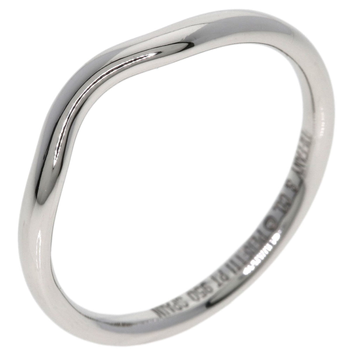 Tiffany Platinum 950 Band Ring (Pre-Owned)