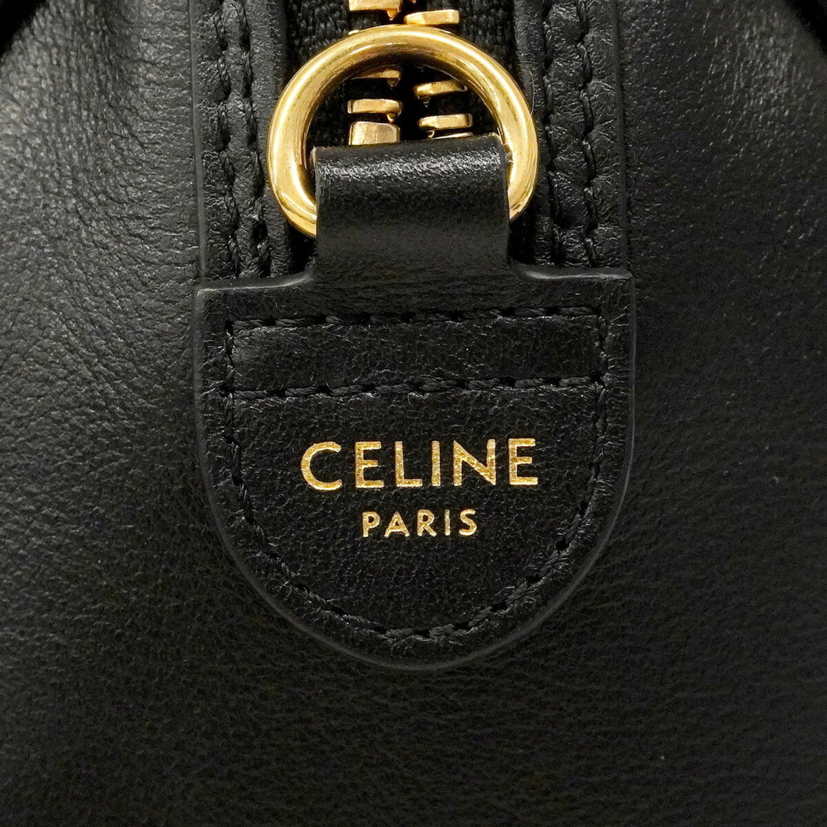 Celine Black Leather Handbag (Pre-Owned)