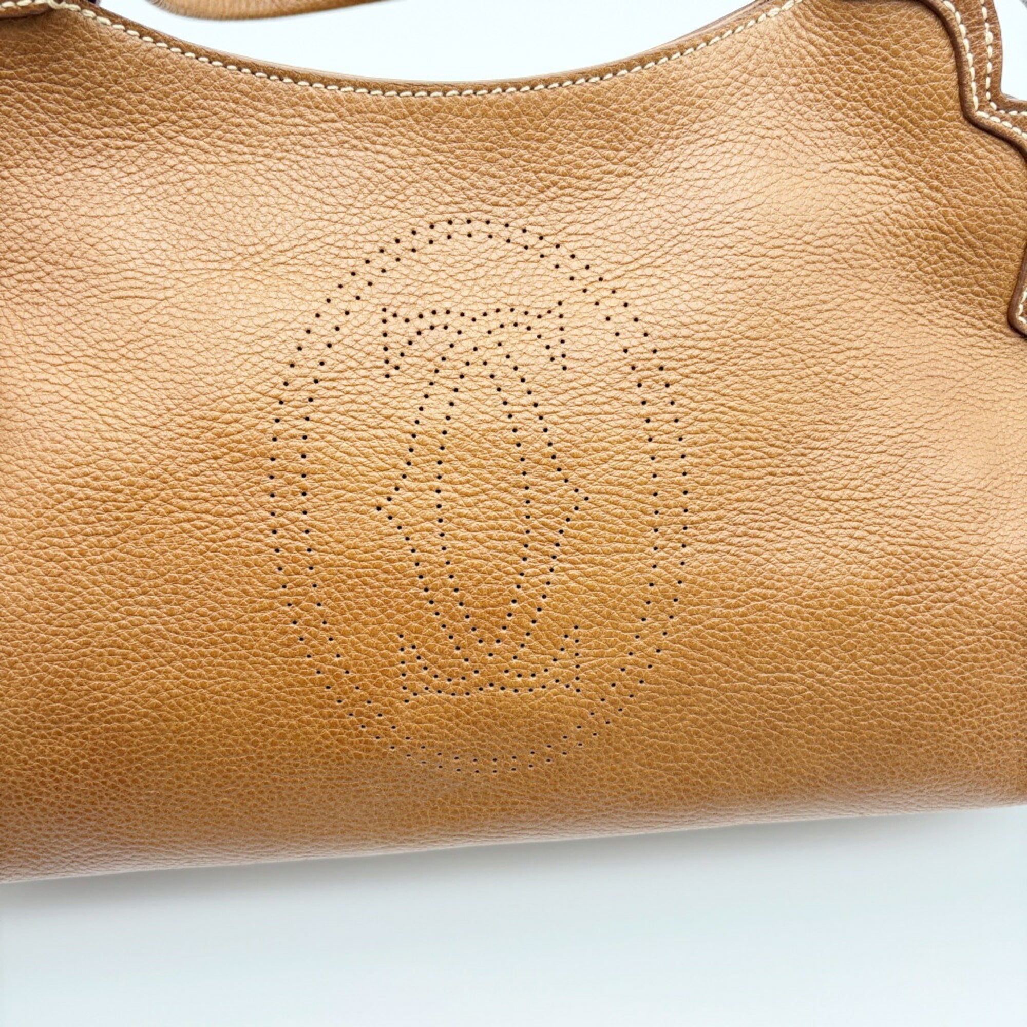 Cartier Brown Leather Tote Bag (Pre-Owned)