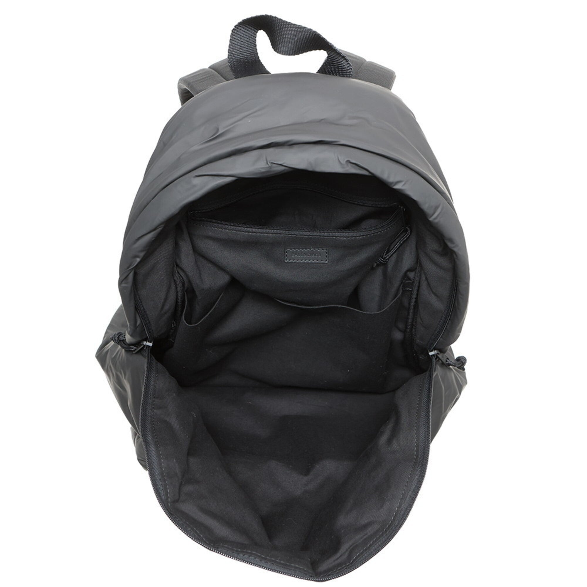 Balenciaga Black Nylon Backpack Handbag (Pre-Owned)