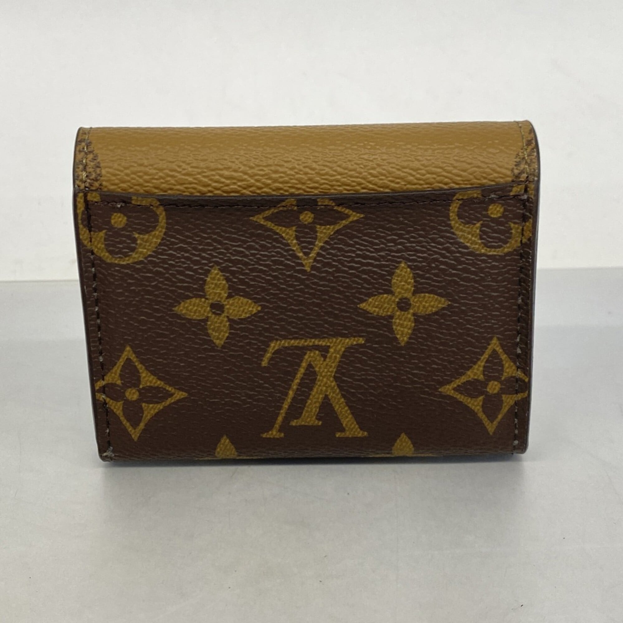 Louis Vuitton Brown Wallet (Tri-Fold) (Pre-Owned)