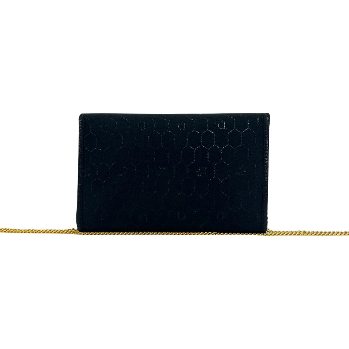 Christian Dior Black Canvas Leather Shoulder Bag (Pre-Owned)