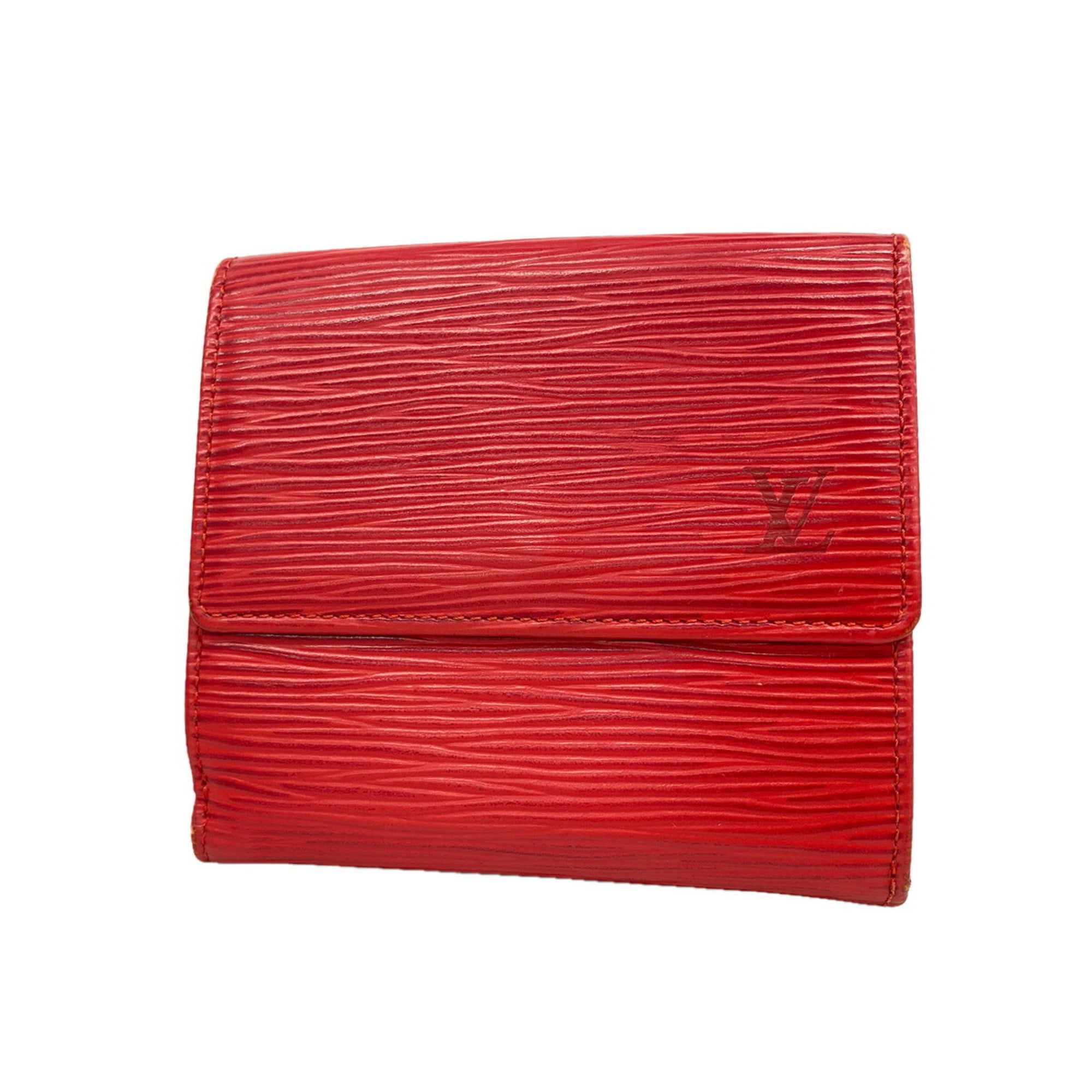 Louis Vuitton Castilian Red Wallet (Tri-Fold) (Pre-Owned)