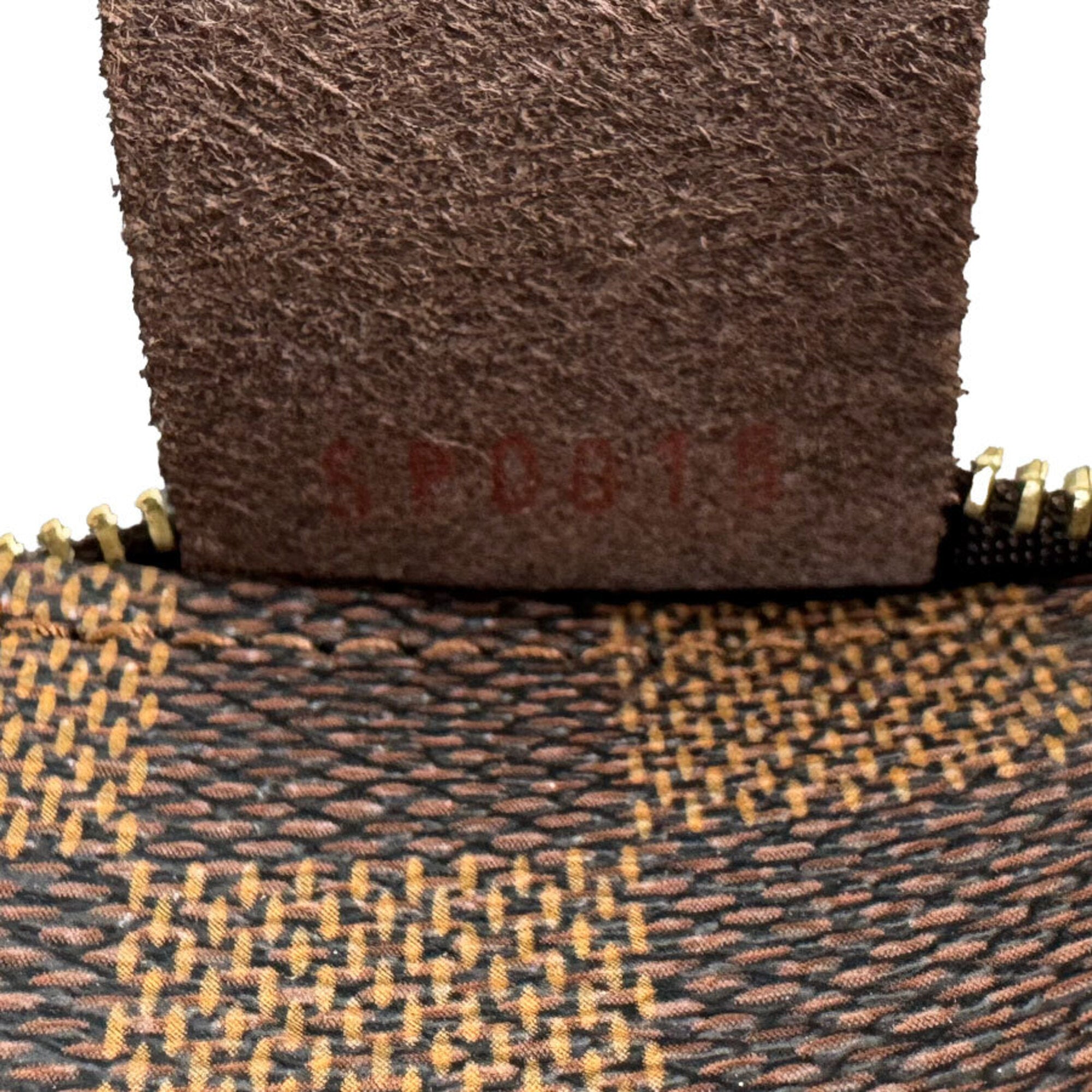 Louis Vuitton Damier Canvas Ebene Damier Canvas Handbag (Pre-Owned)