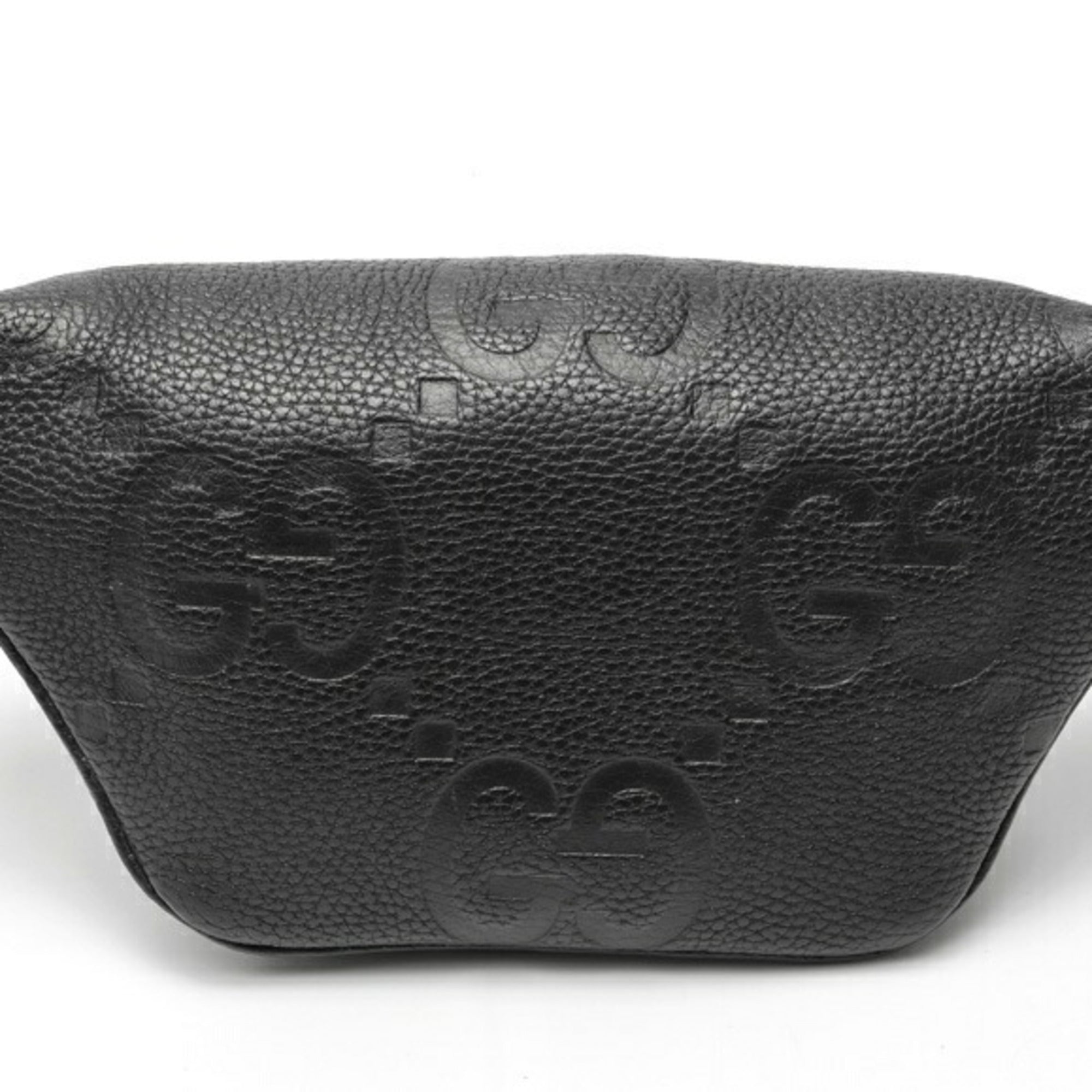 Gucci Black Leather Fanny Pack (Pre-Owned)