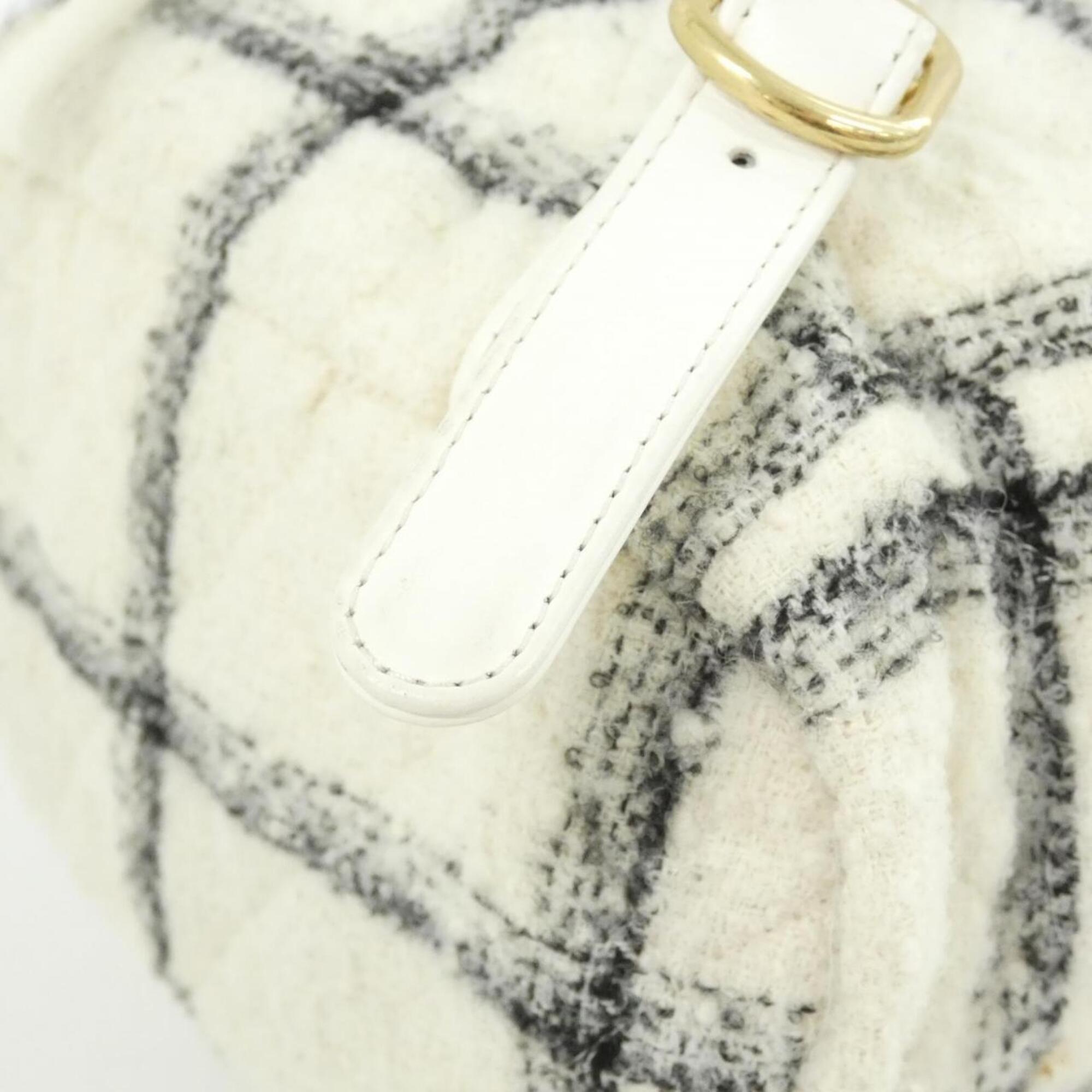 Chanel Black White Backpack (Pre-Owned)