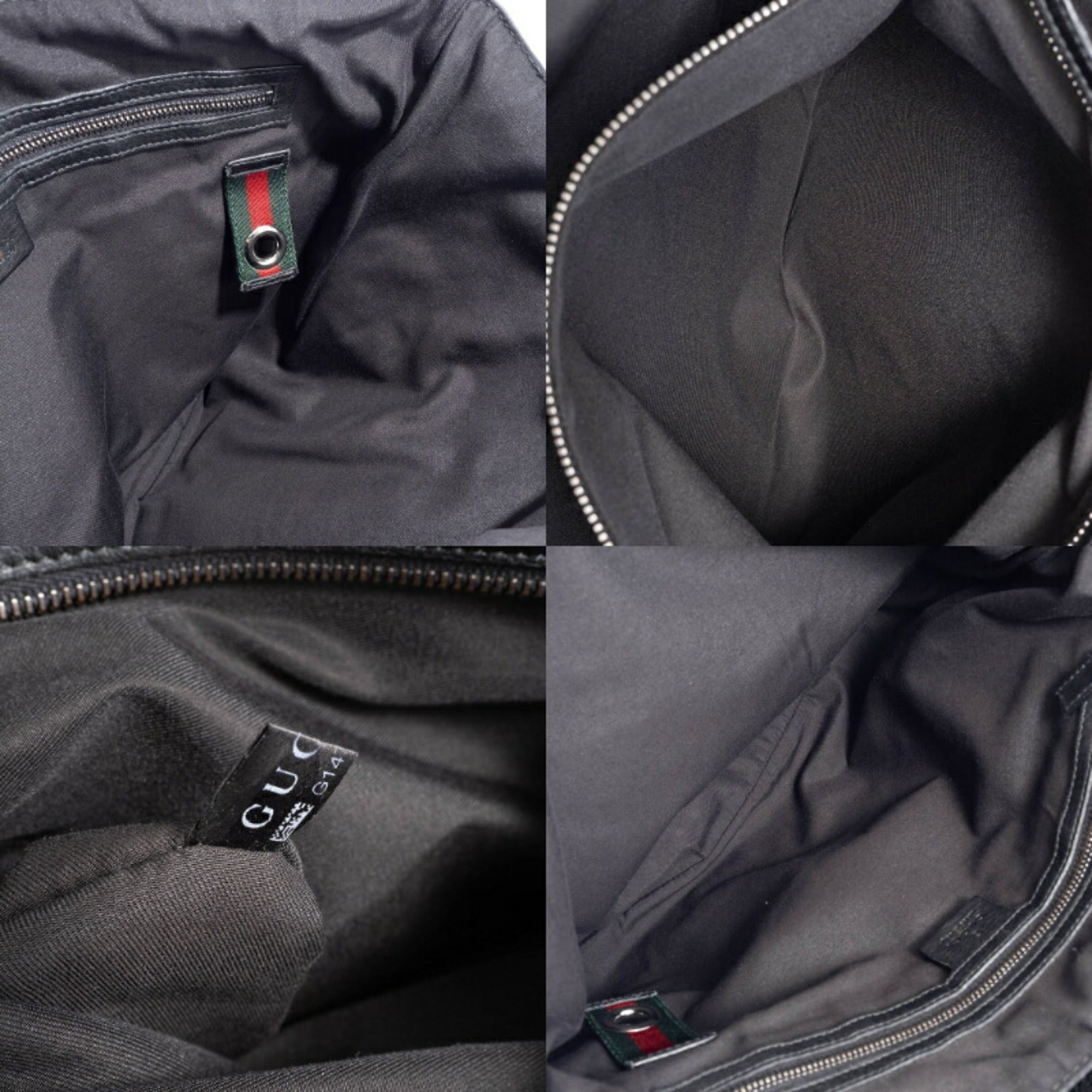 Gucci Black Leather Shoulder Bag (Pre-Owned)