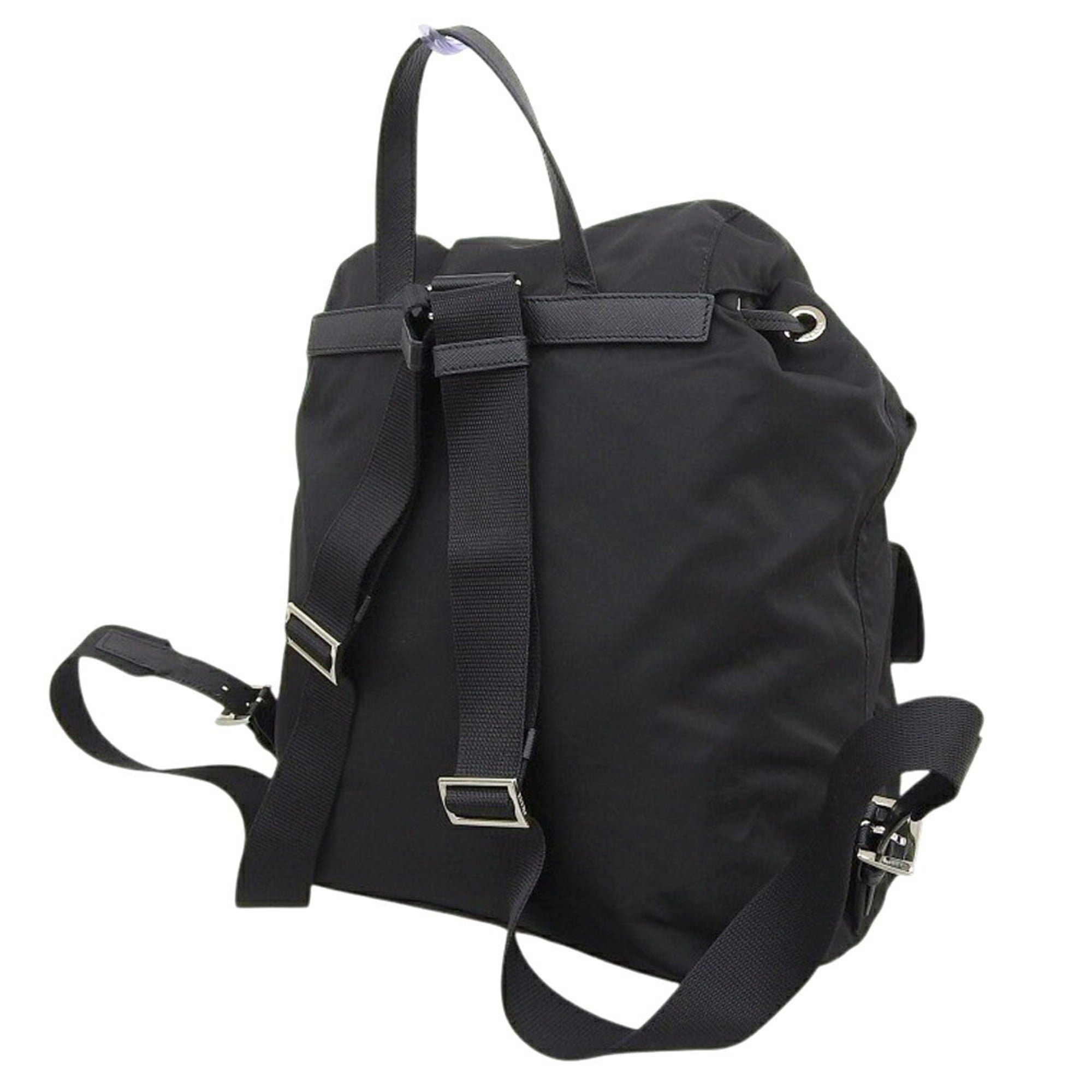 Prada Black Nylon Backpack (Pre-Owned)