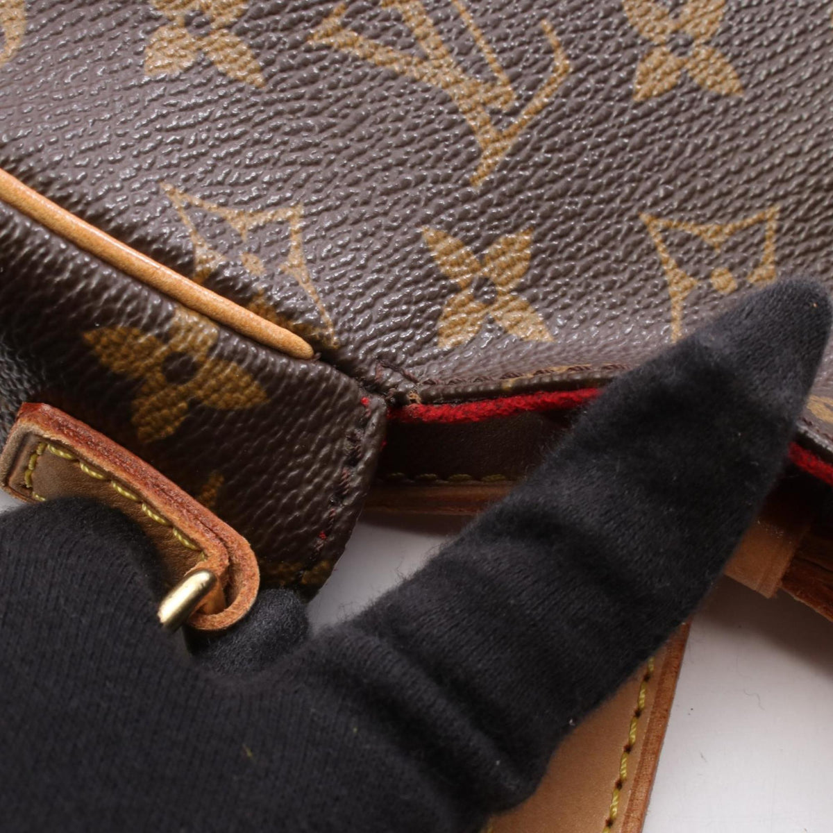 Louis Vuitton Brown Monogram Pvc Leather Shoulder Bag (Pre-Owned)