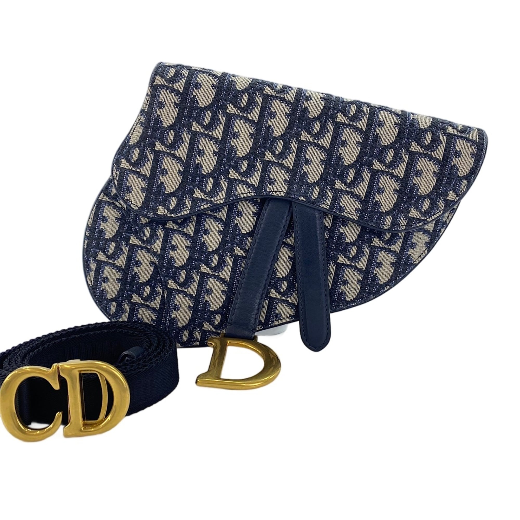 Christian Dior Navy Fanny Pack (Pre-Owned)