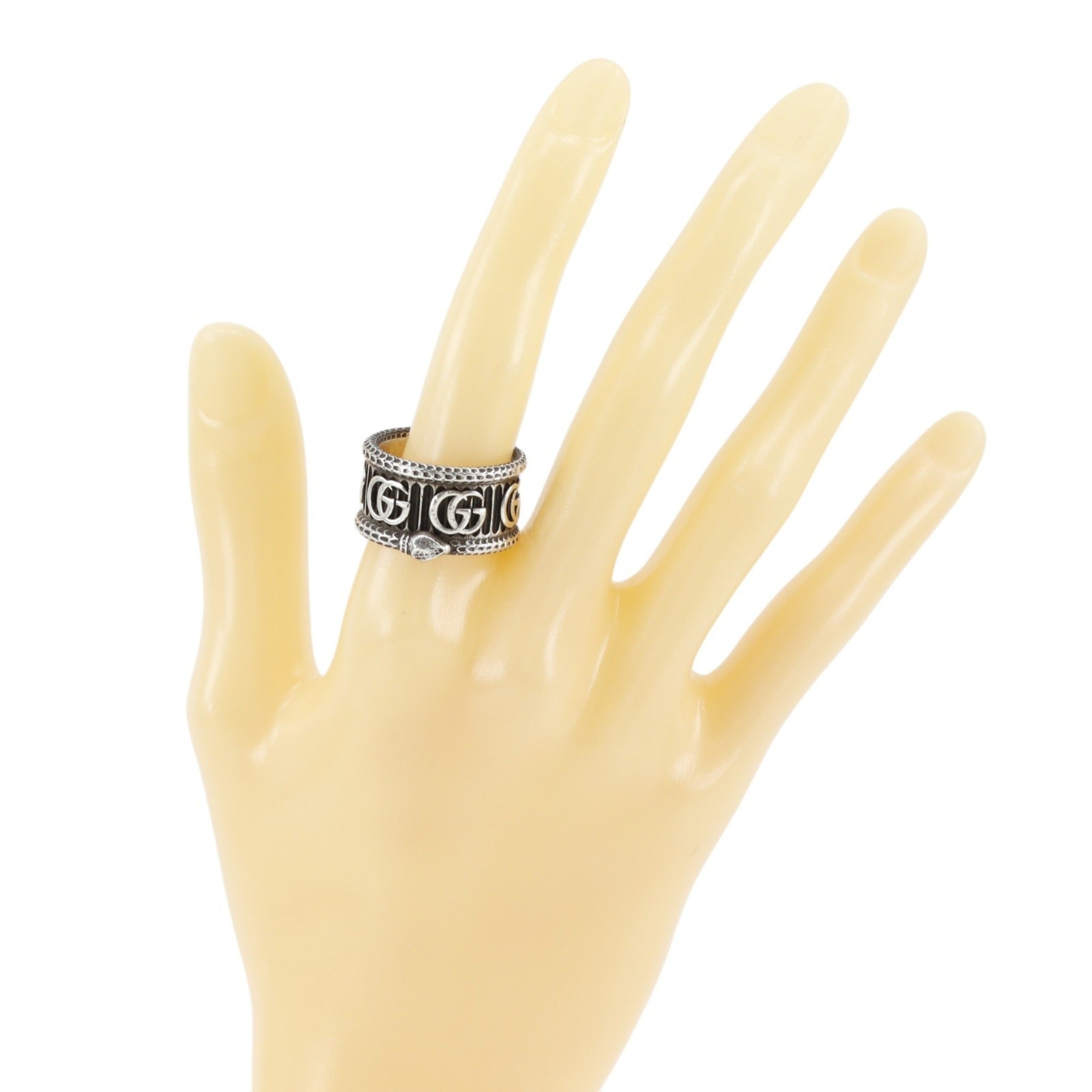Gucci Silver 925 Band Ring (Pre-Owned)