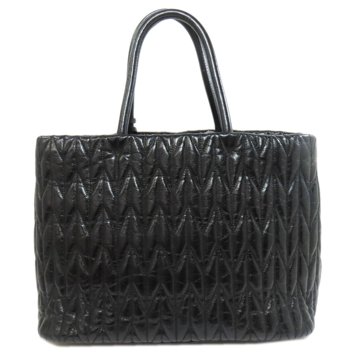 Miu Miu Black Leather Handbag (Pre-Owned)