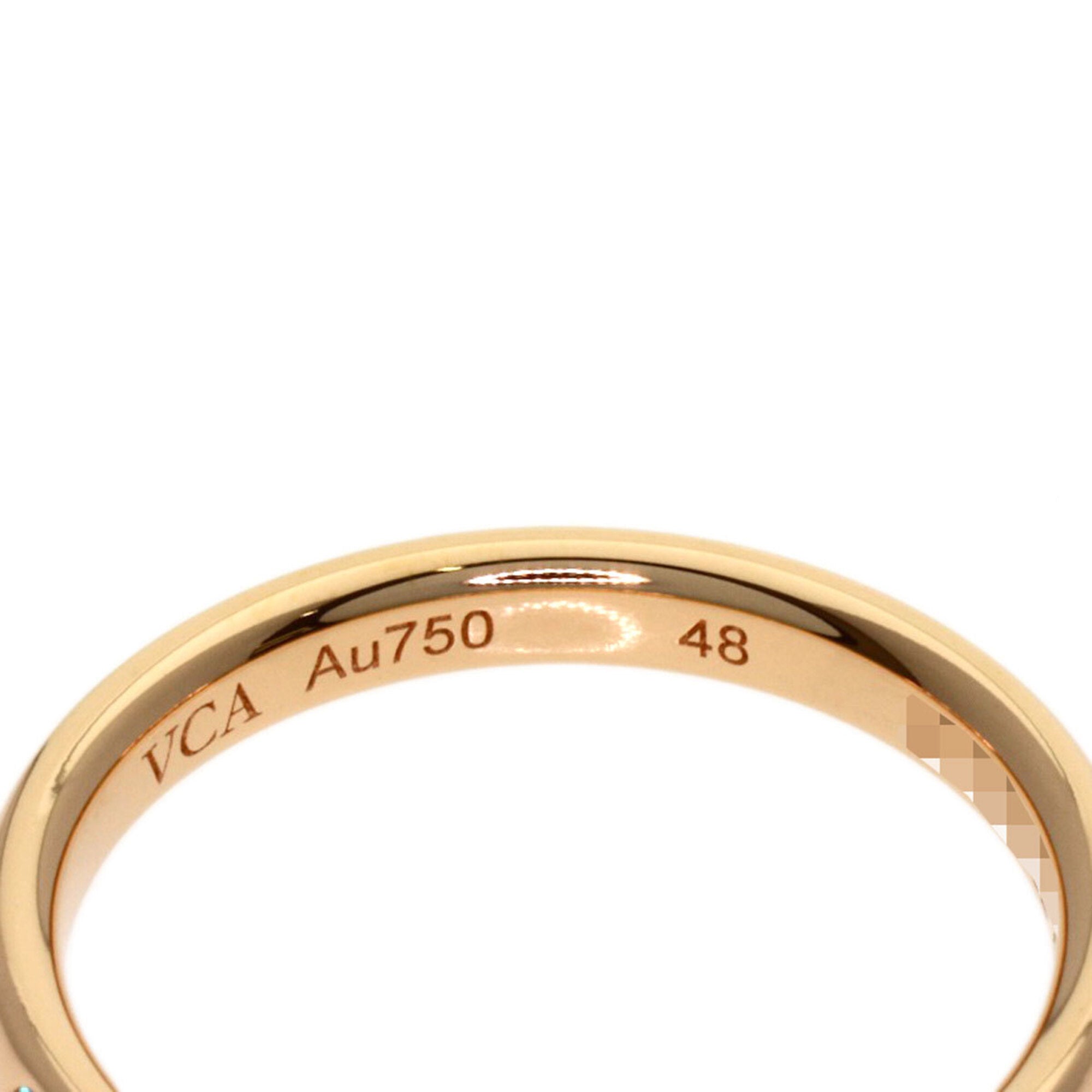 Van Cleef & Arpels Pink Gold (18K) Band Ring (Pre-Owned)