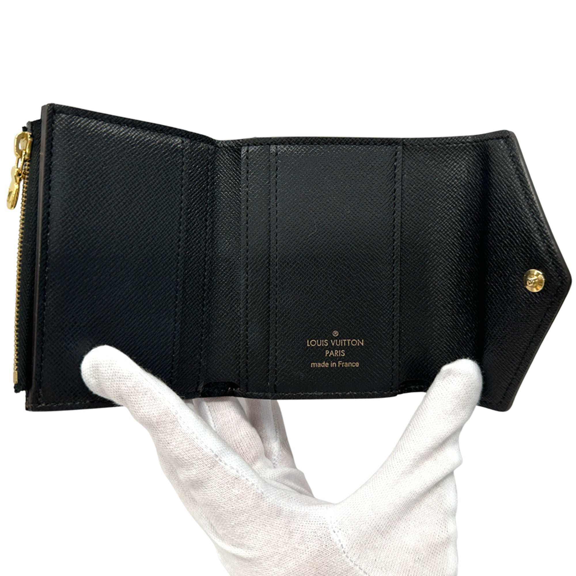 Louis Vuitton Brown Monogram Monogram Wallet (Tri-Fold) (Pre-Owned)