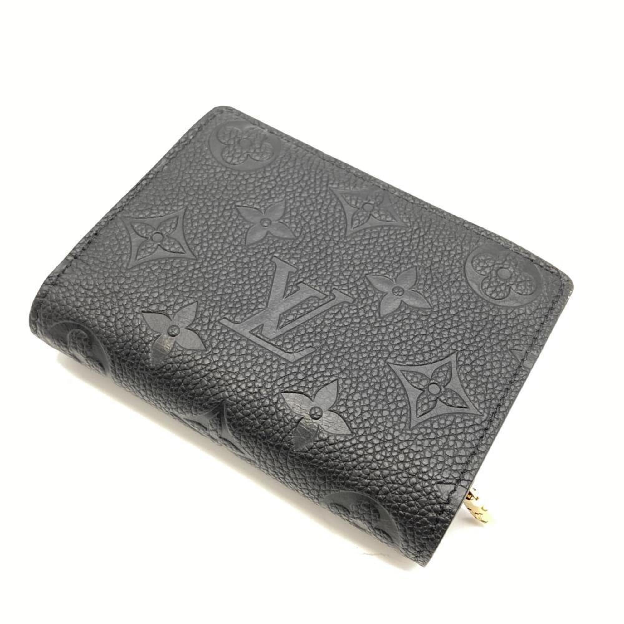 Louis Vuitton Black Monogram Noir Monogram Empreinte Wallet (Bi-Fold) (Pre-Owned)