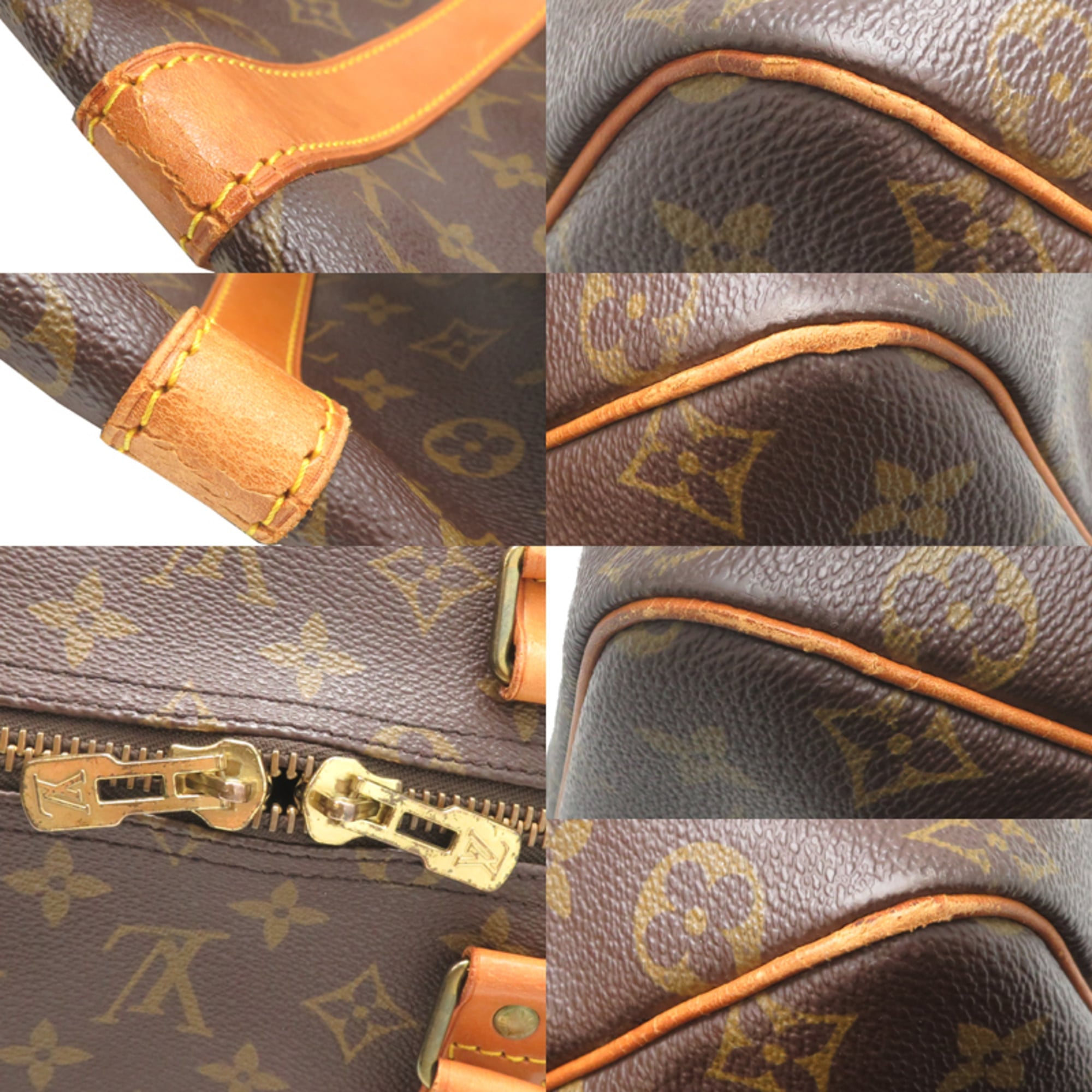 Louis Vuitton Brown Monogram Boston Bag (Pre-Owned)