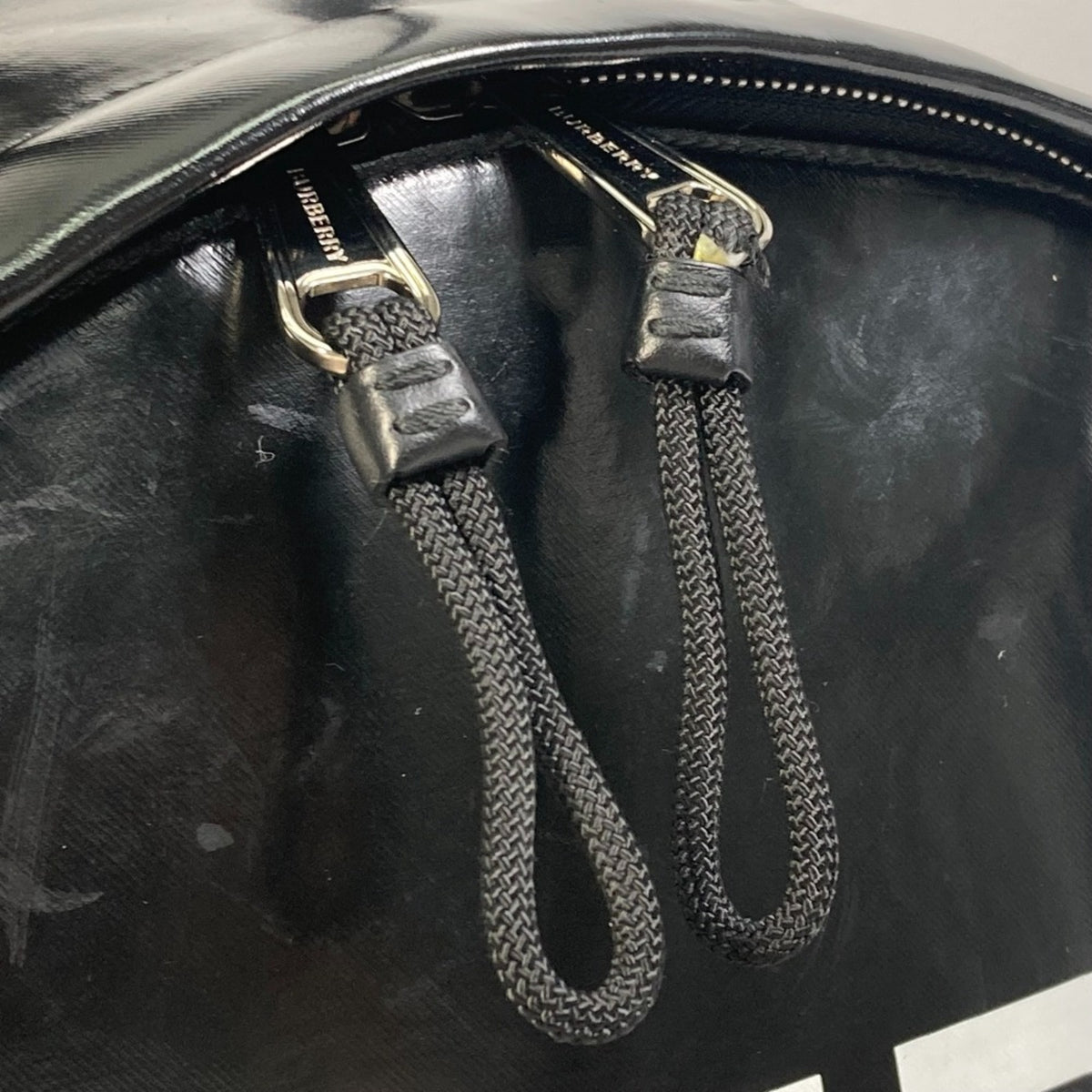 Burberry Black Cloth Backpack (Pre-Owned)