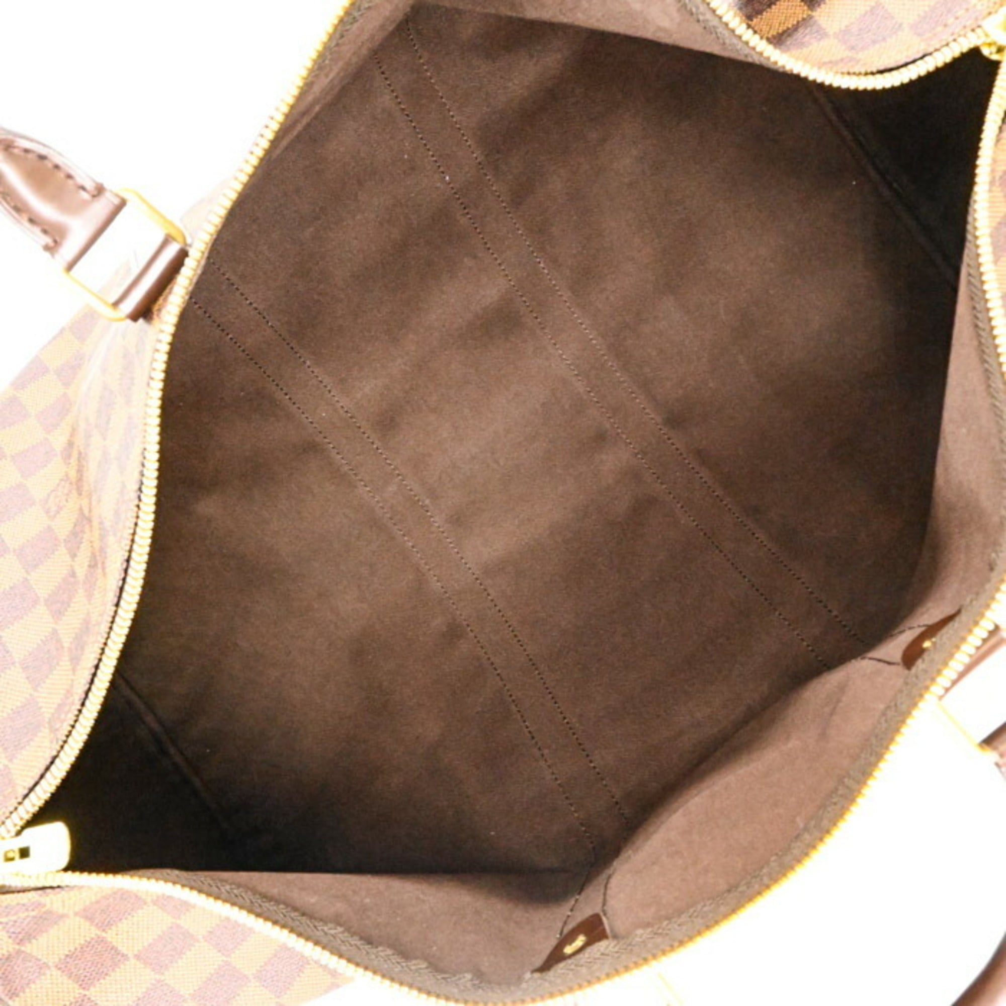 Louis Vuitton Brown Damier Canvas Damier Canvas Boston Bag (Pre-Owned)