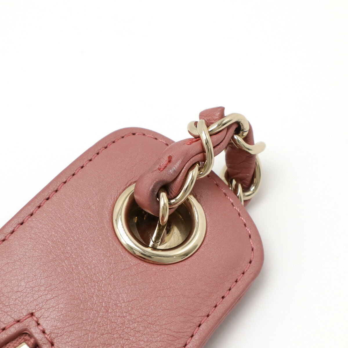Chanel Matelasse Pink Leather Pouch Sling Bag (Pre-Owned)
