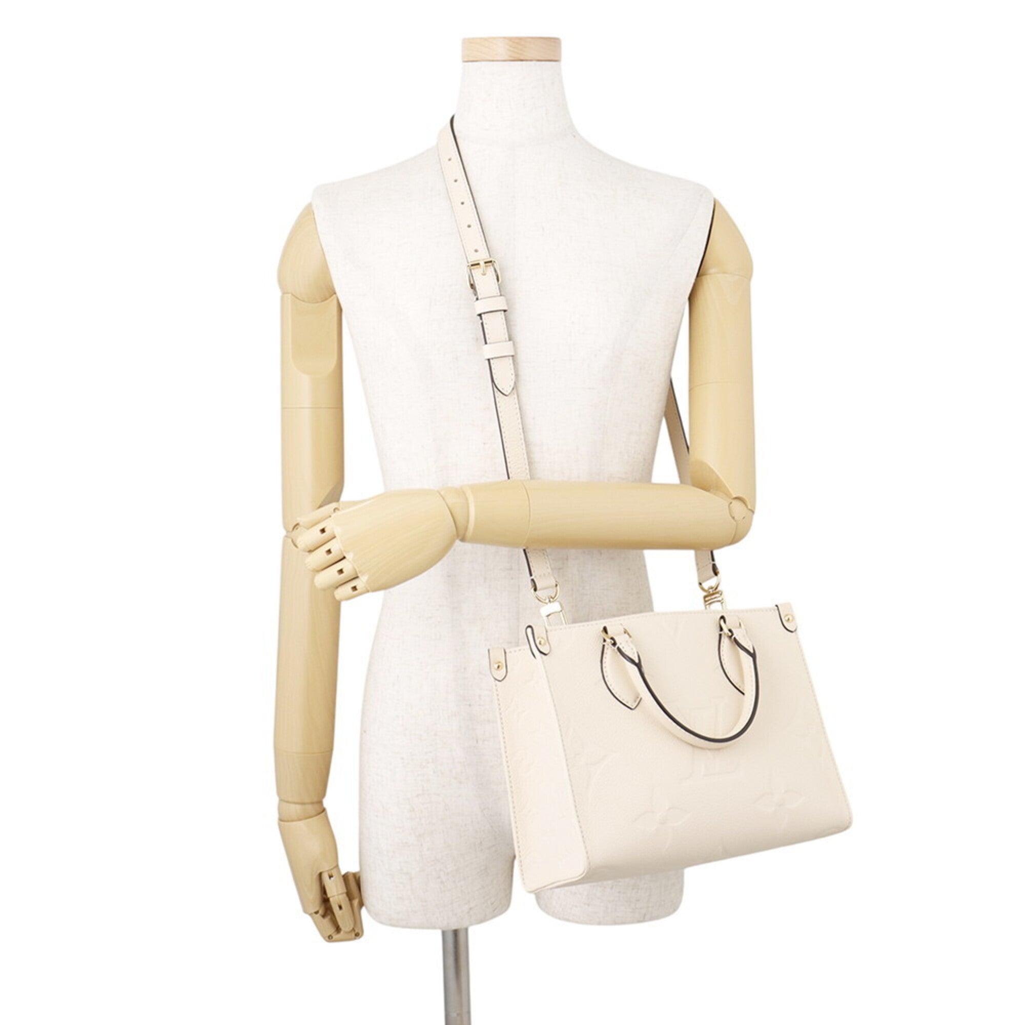 Louis Vuitton Monogram Empreinte Gold Monogram Empreinte Handbag Shoulder Bag (Pre-Owned)