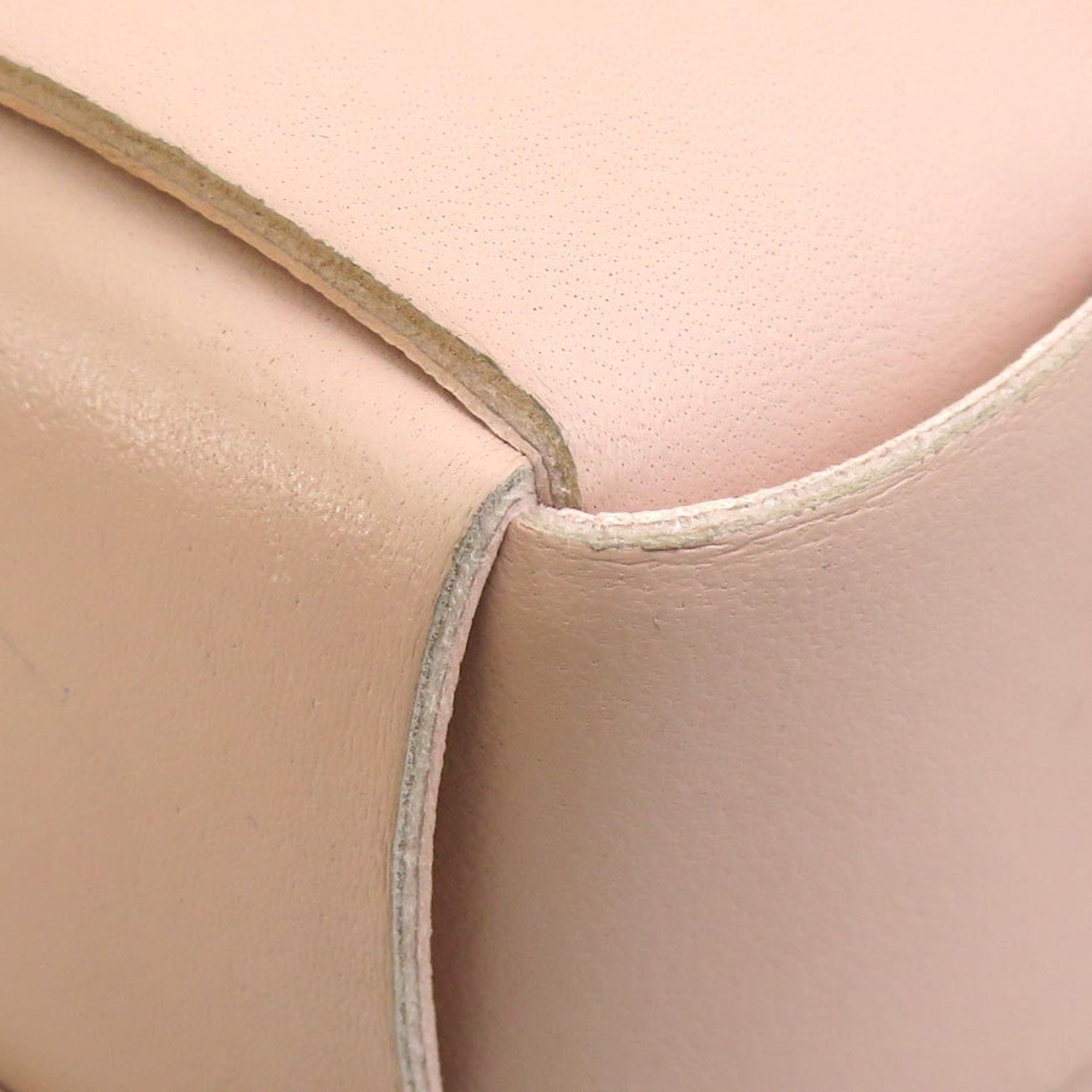 Bottega Veneta Light Pink Leather Handbag (Pre-Owned)