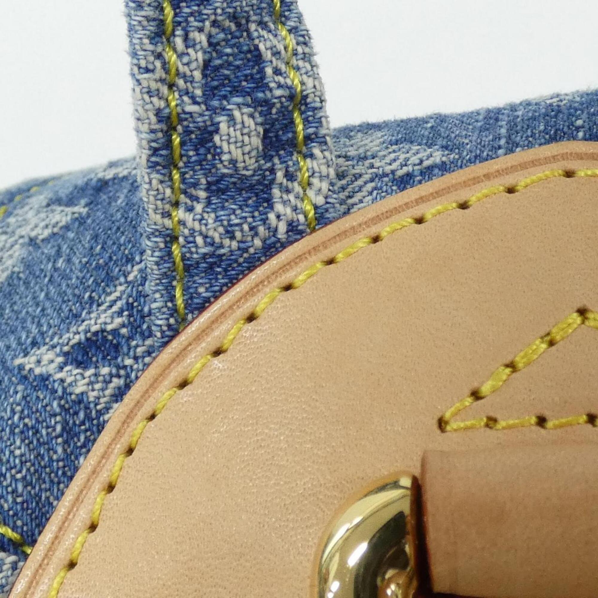Louis Vuitton Blue Denim Backpack (Pre-Owned)