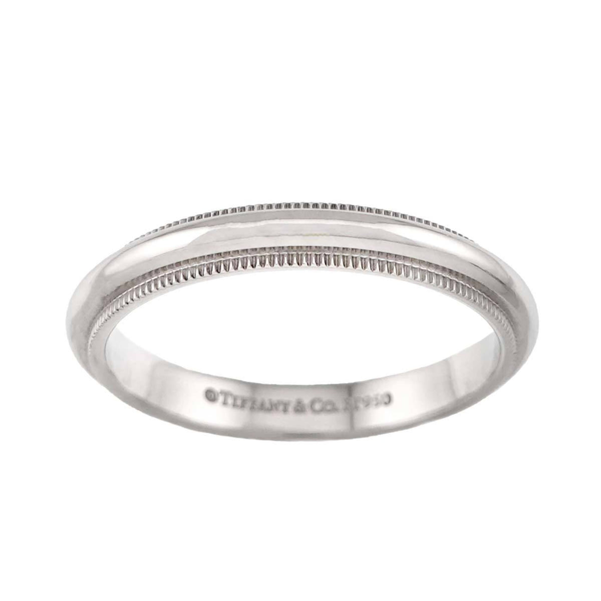 Tiffany Platinum 950 Band Ring (Pre-Owned)