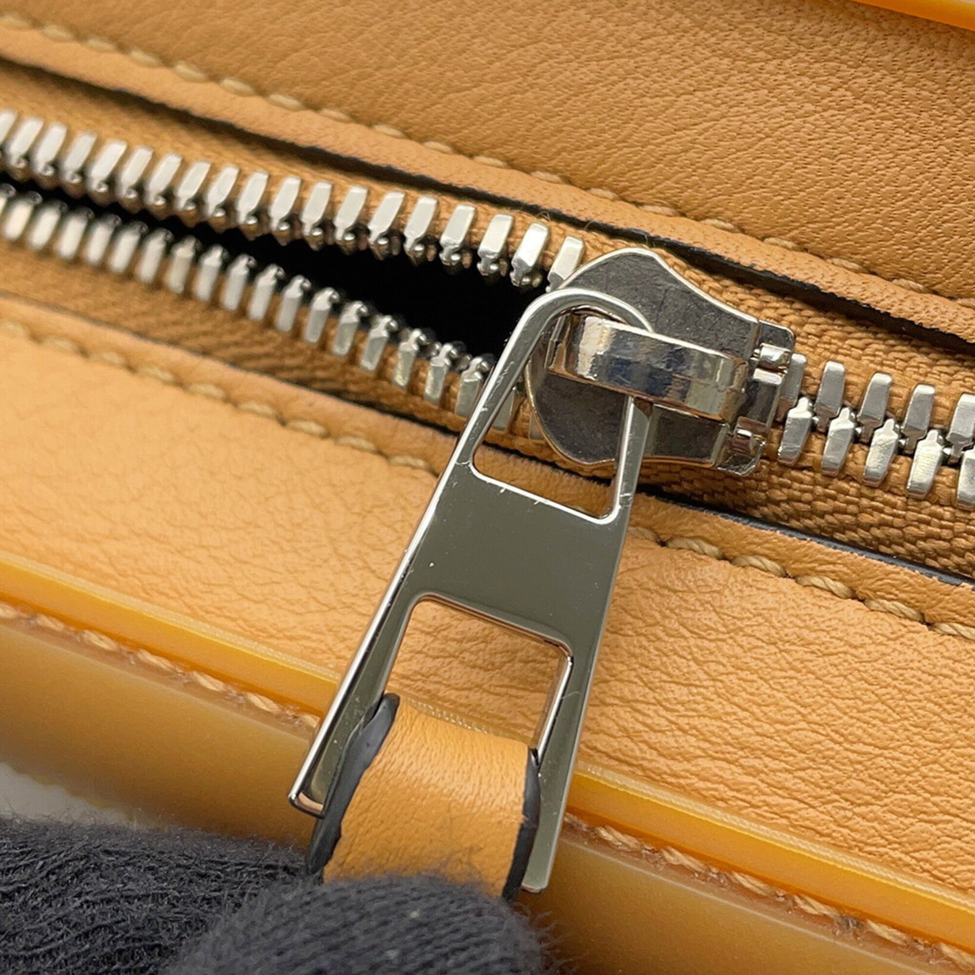 Loewe Camel Leather Handbag Sling Bag (Pre-Owned)