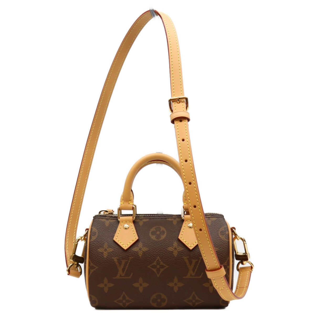 Louis Vuitton Brown Monogram Boston Bag Shoulder Bag (Pre-Owned)